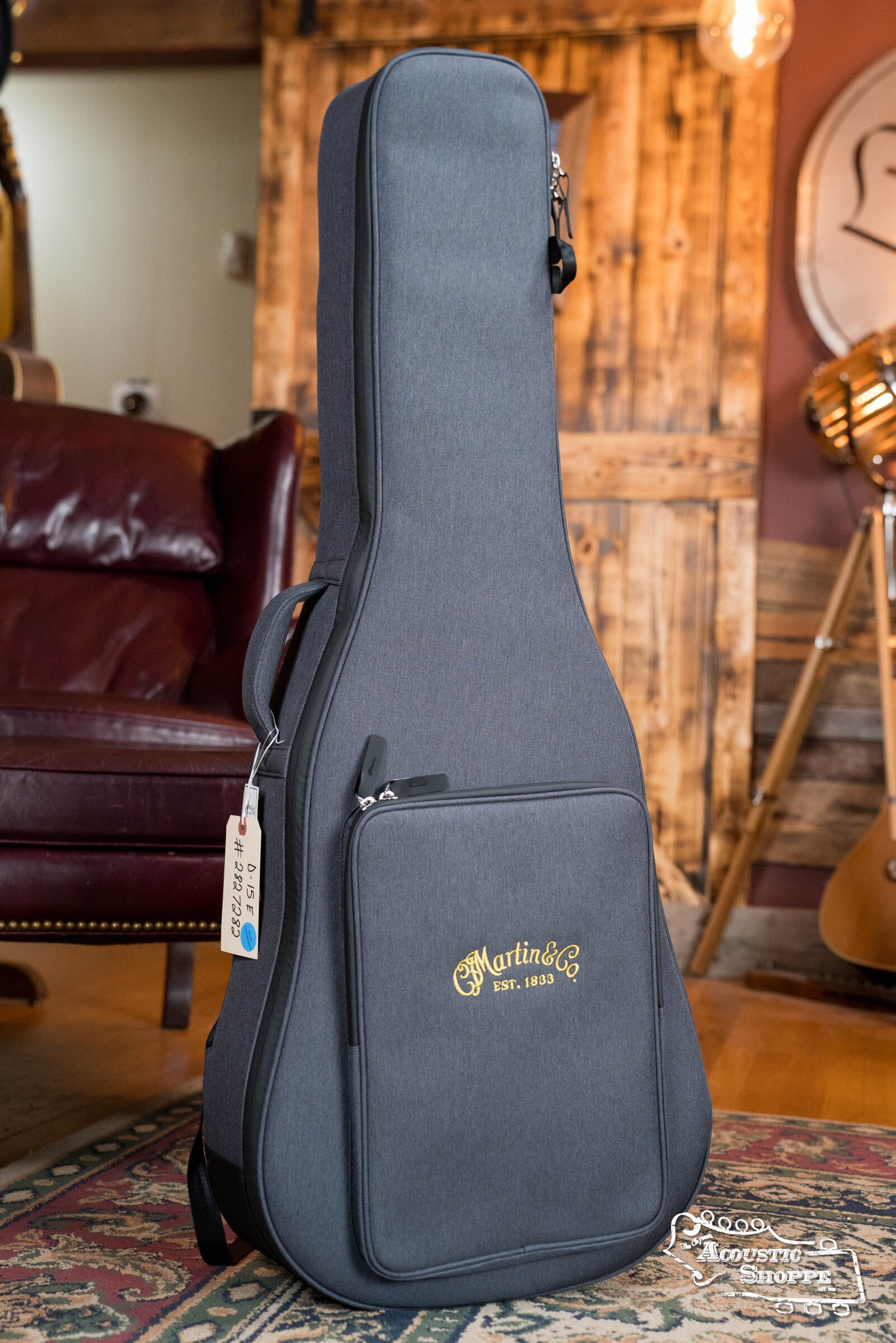 Martin D-15E Indian Plantation Mahogany/Sapele Dreadnought Guitar w/Martin E-1 Pickup #7282