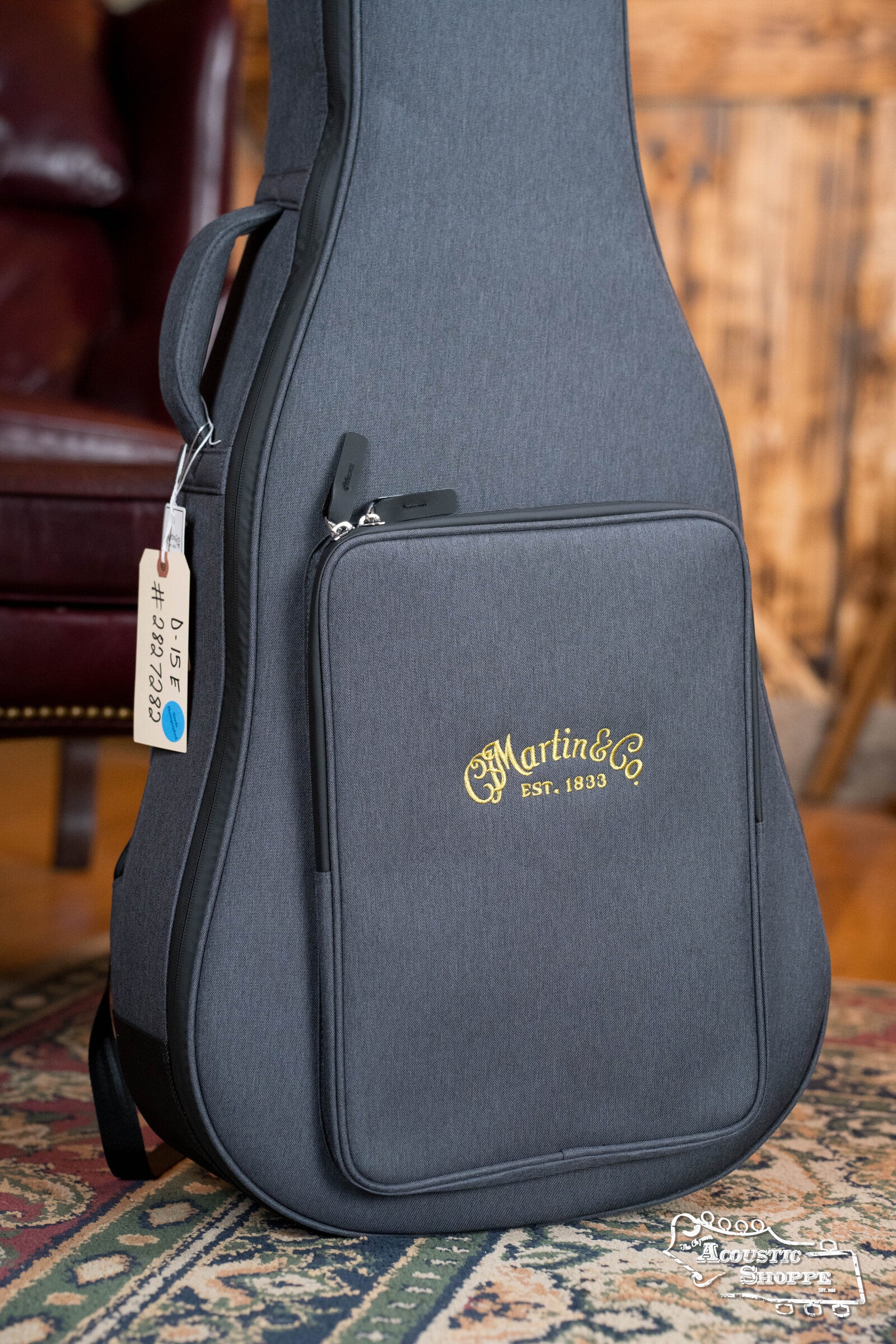 Martin D-15E Indian Plantation Mahogany/Sapele Dreadnought Guitar w/Martin E-1 Pickup #7282