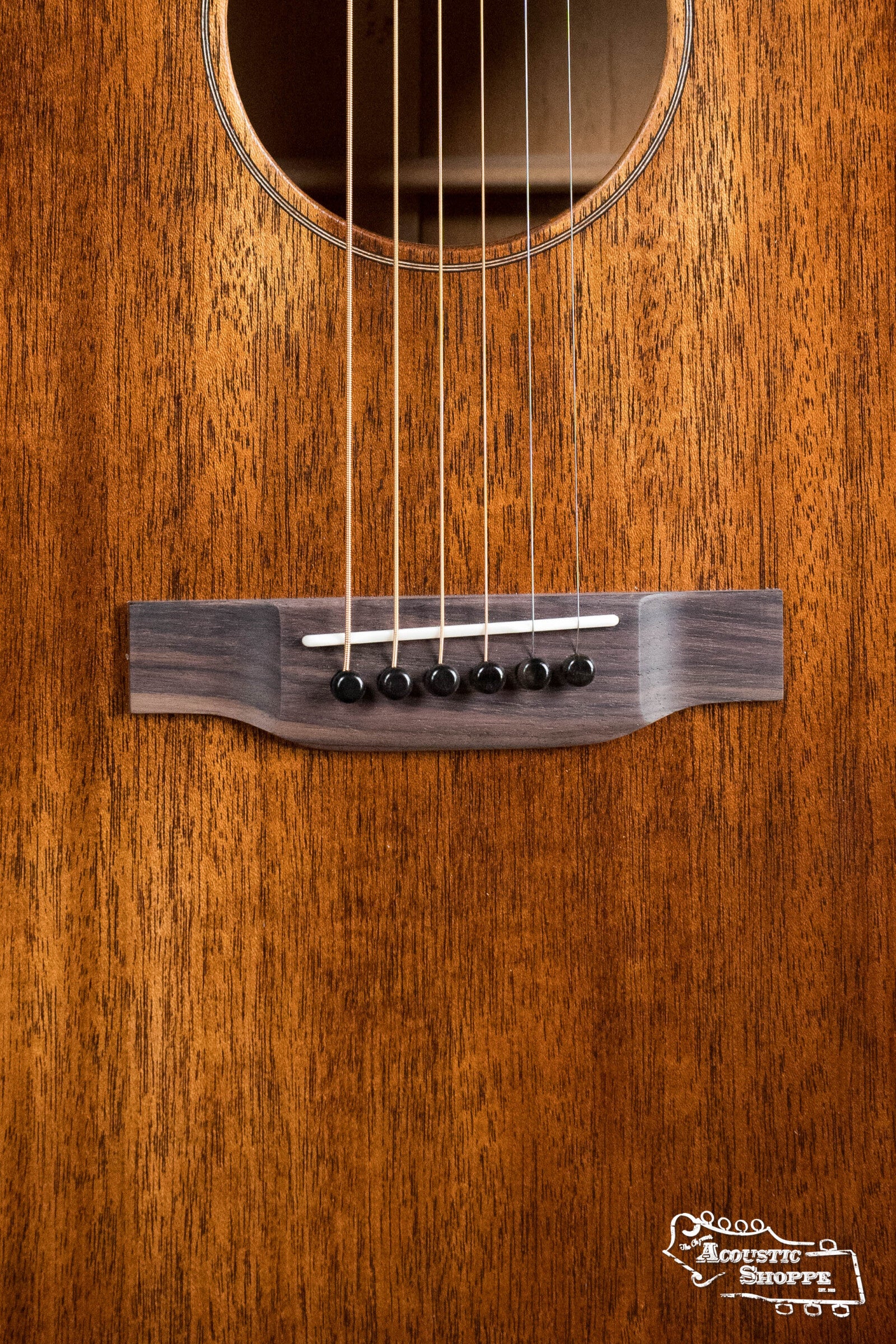 Martin D-15M StreetMaster® All Mahogany Satin Slope Shoulder Dreadnought Guitar w/Mahogany Burst Top Color #0046