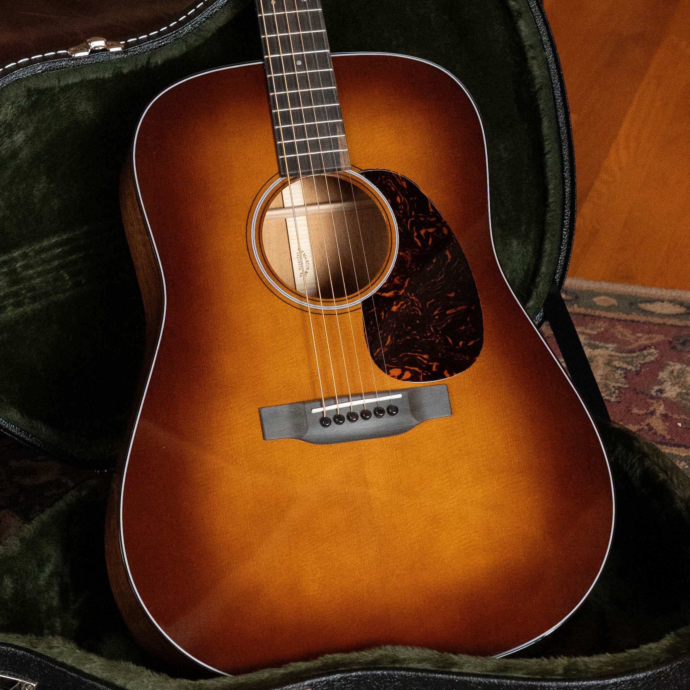 Martin D-18 1933 Gloss Ambertone Spruce/Mahogany Dreadnought Acoustic Guitar #3333