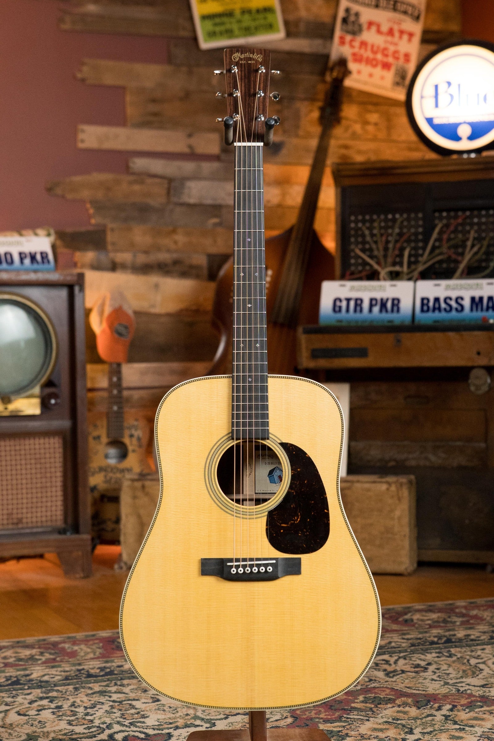 Martin D-28 Billy Strings Model Spruce/Rosewood Dreadnought Acoustic Guitar #6669