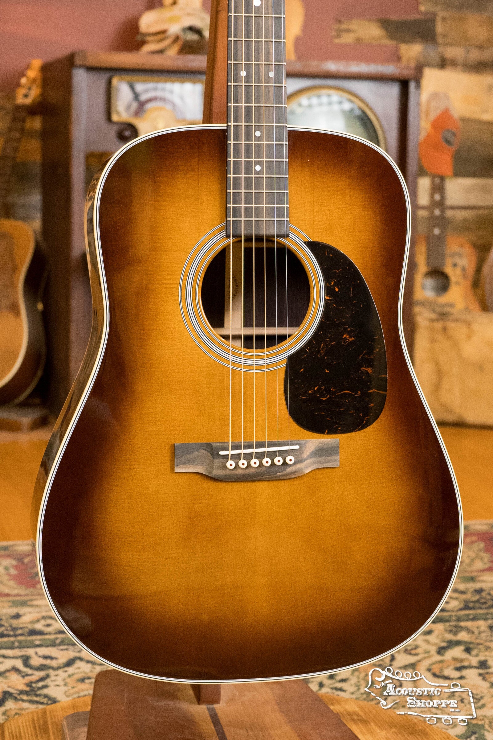 * Dread-Not Certified Floor Model * Martin D-28 Spruce/Indian Rosewood Ambertone Dreadnought Acoustic Guitar #9461