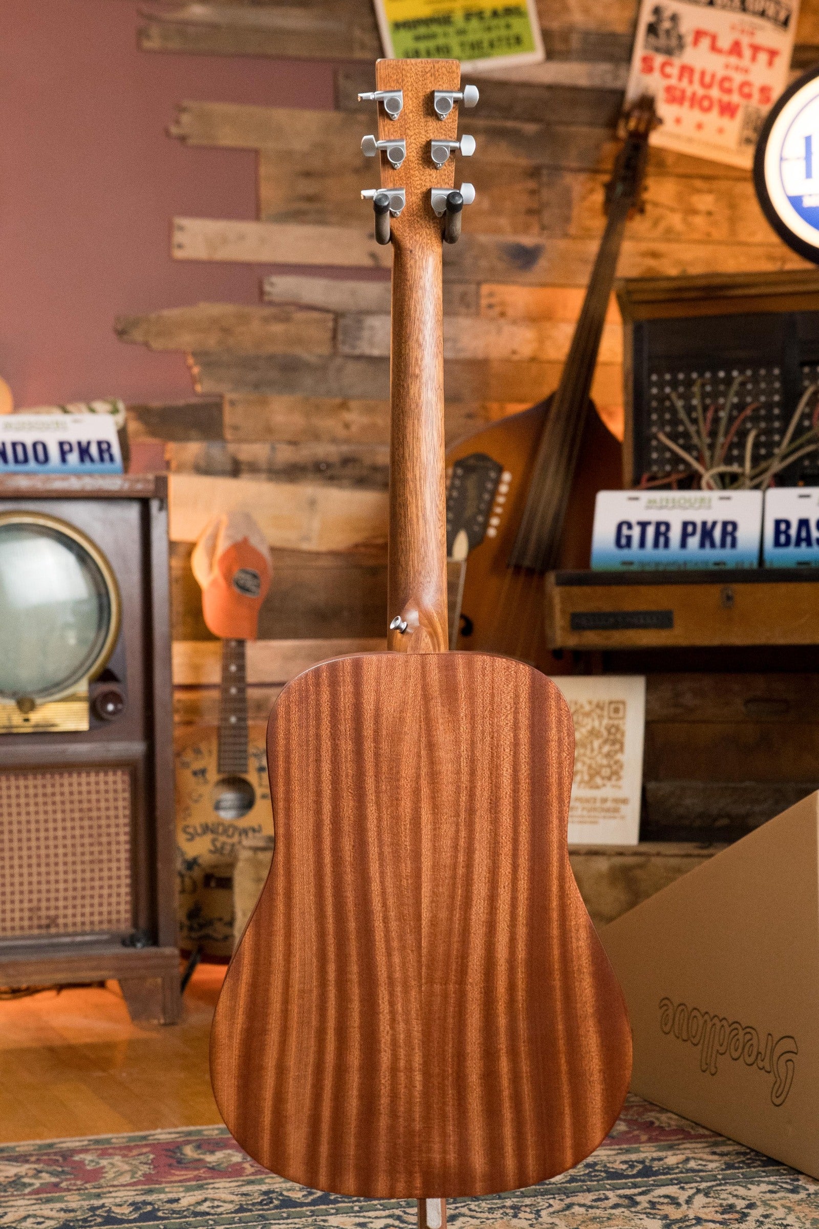 Martin D Jr-E Satin Spruce/Sapele Dreadnought Guitar w/Martin Electronics #2339