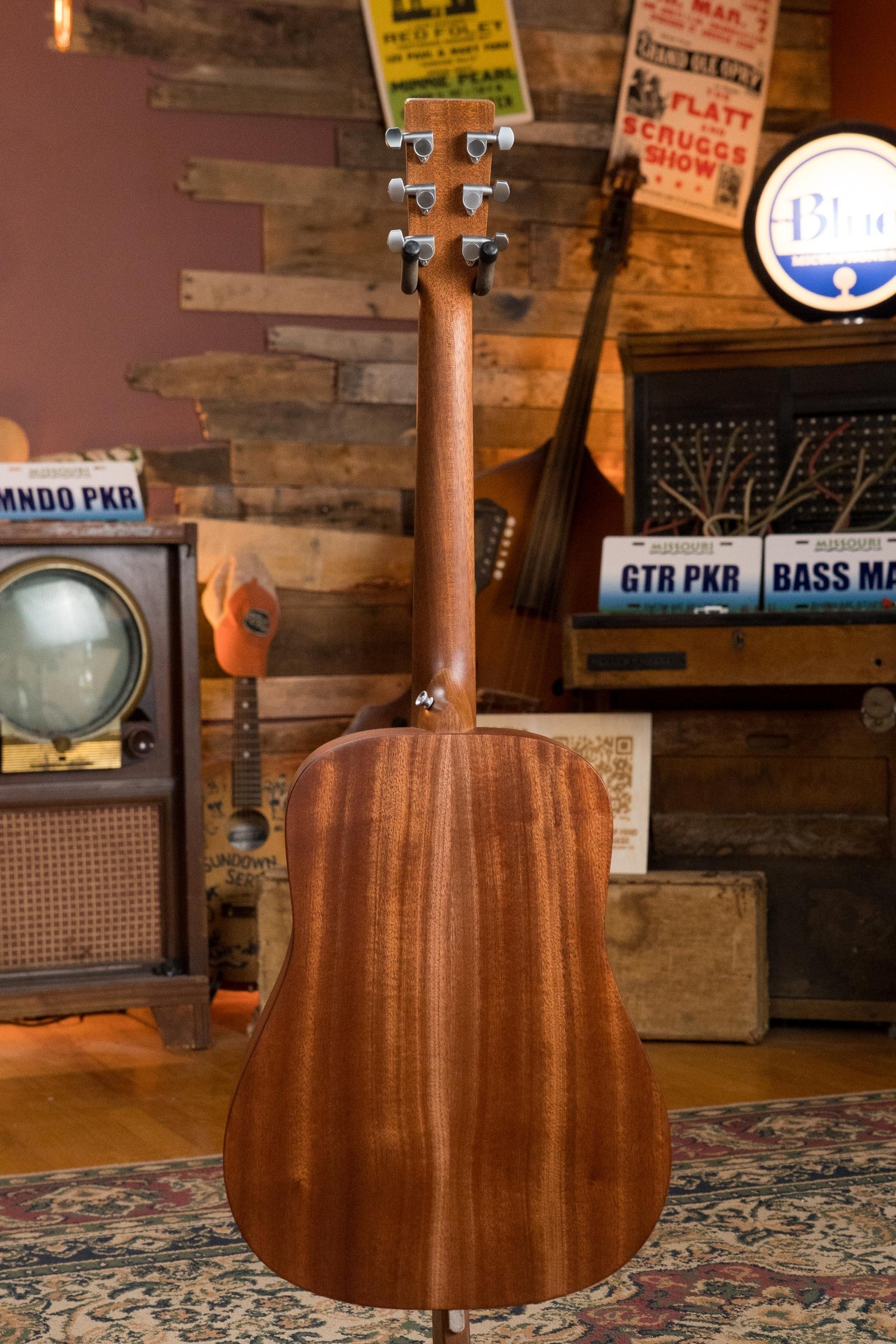 Martin D Jr-E Satin Spruce/Sapele Dreadnought Guitar w/Martin Electronics #2340