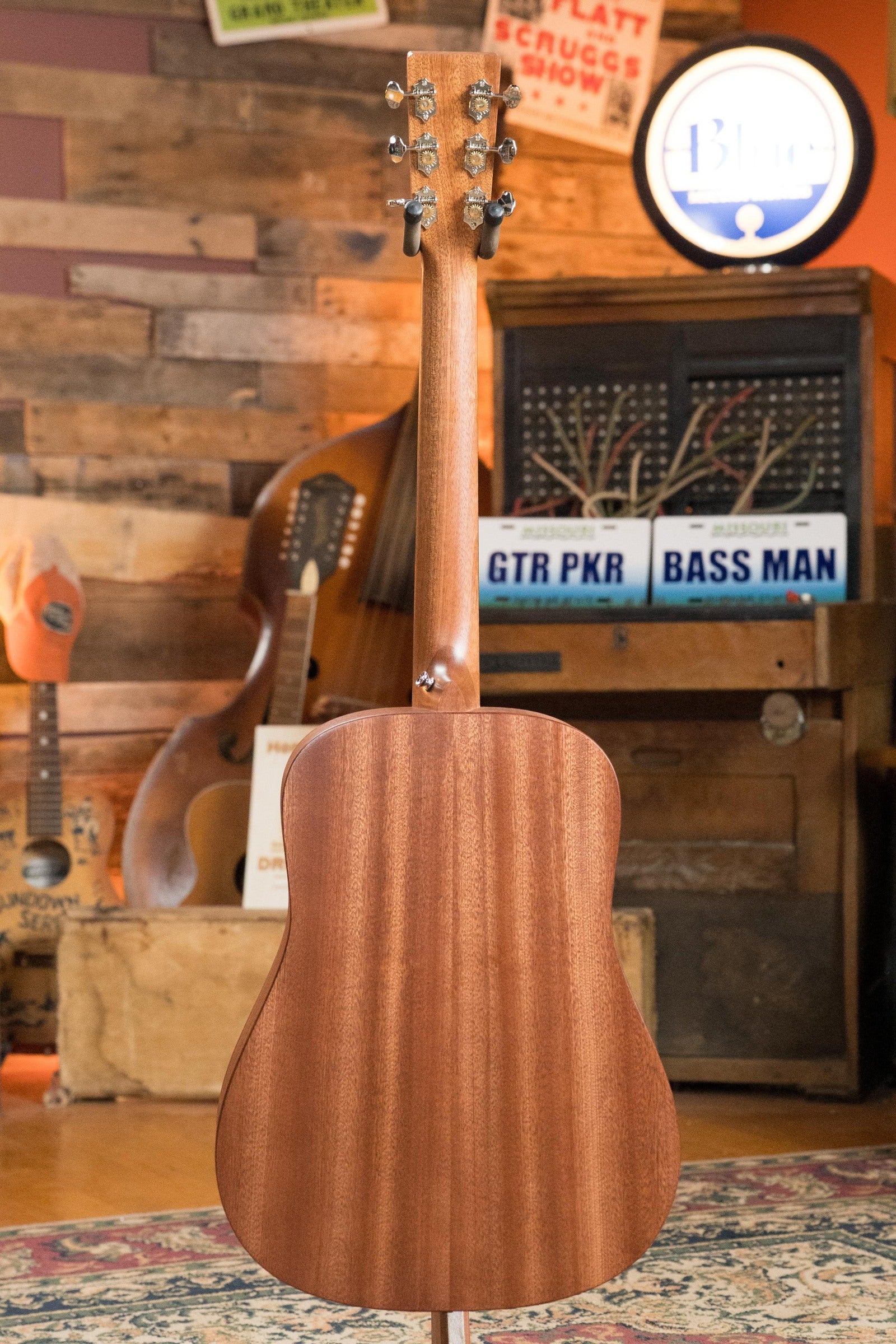 *New 2025 Model* Martin D Jr E Streetlegend Burst Spruce/Sapele Aged-Look Dreadnought Guitar w/Martin Electronics #3866