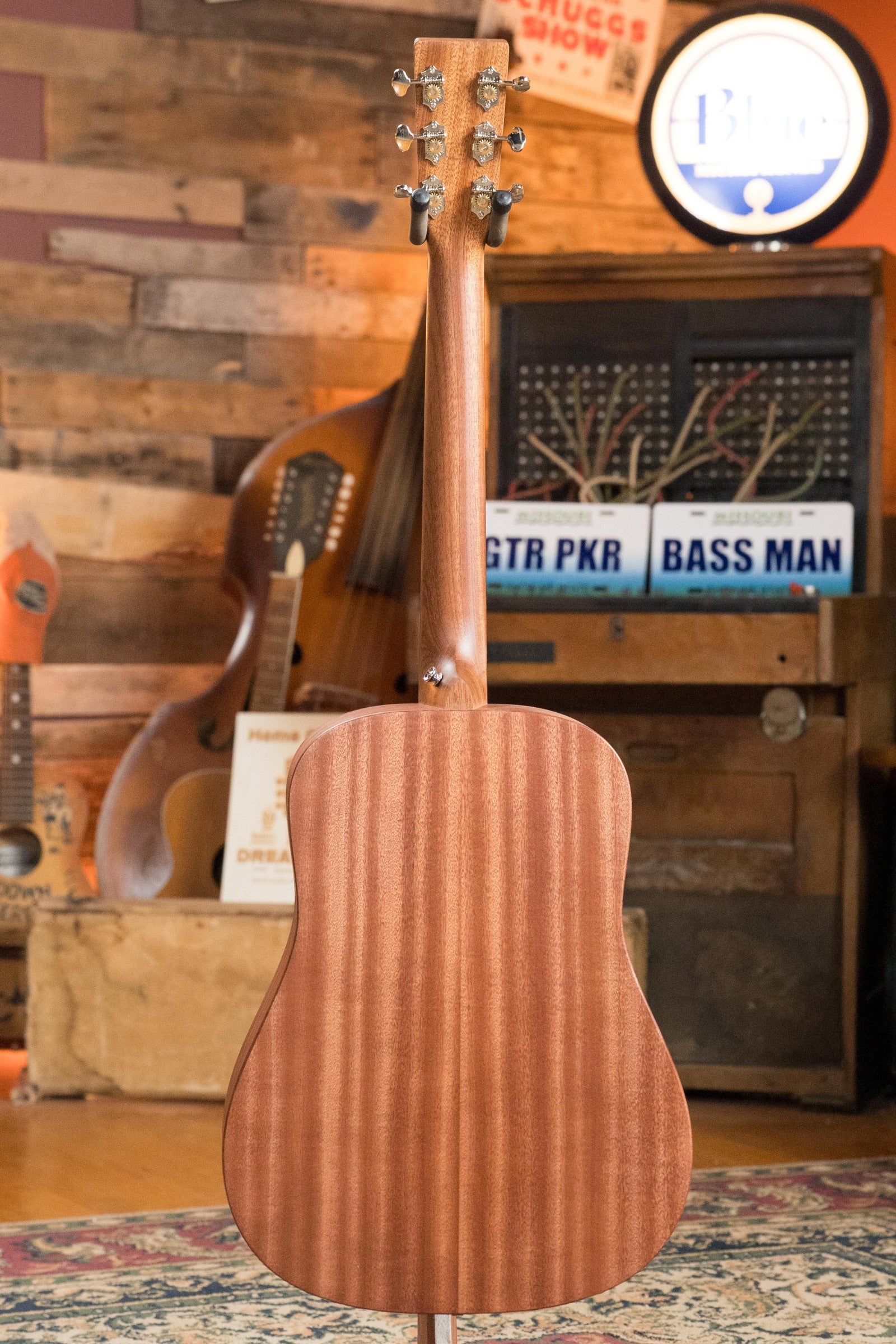 *New 2025 Model* Martin D Jr E Streetlegend Burst Spruce/Sapele Aged-Look Dreadnought Guitar w/Martin Electronics #3868