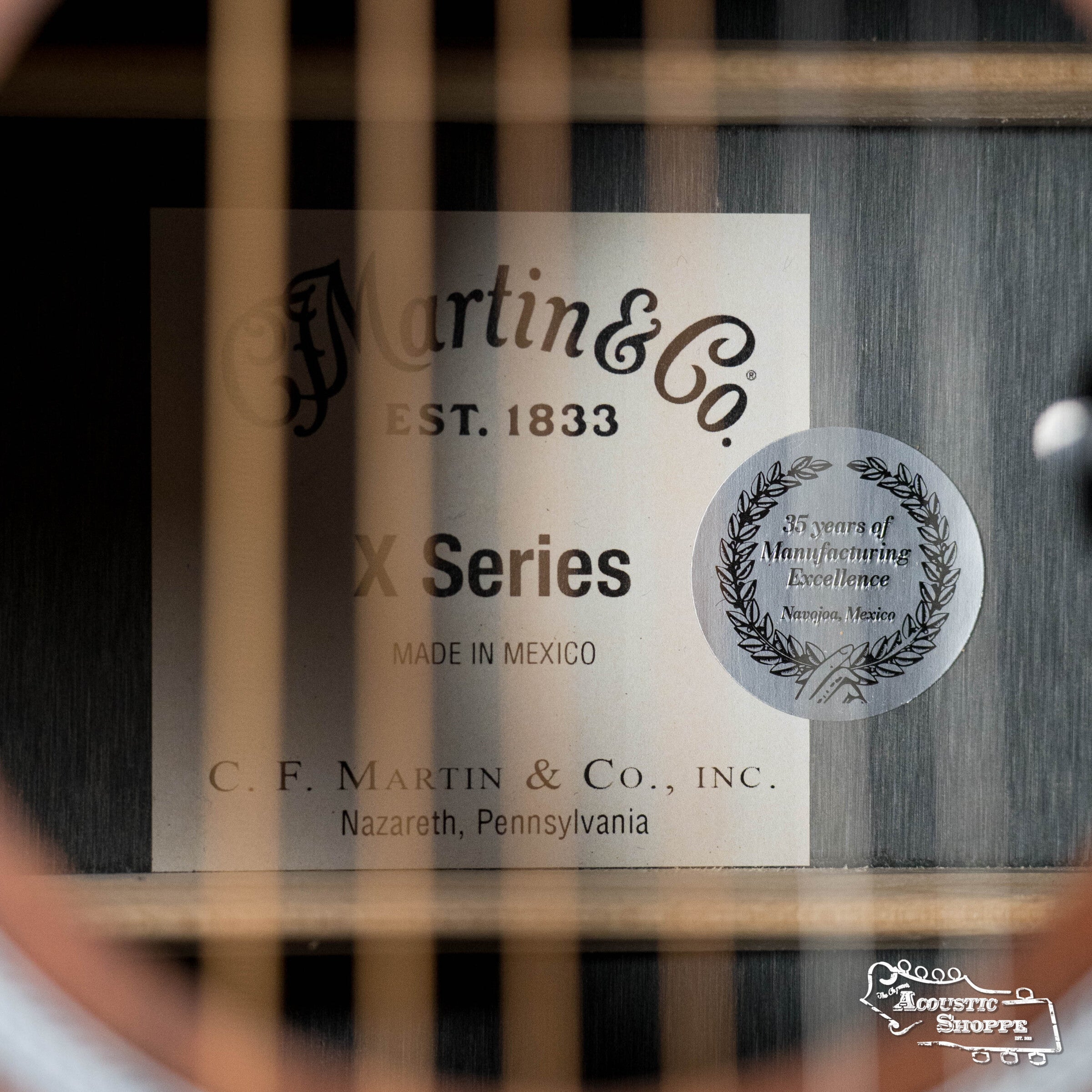 Martin D-X1E All HPL Figured Mahogany Dreadnought Guitar w/Martin E-1 Pickup #9164