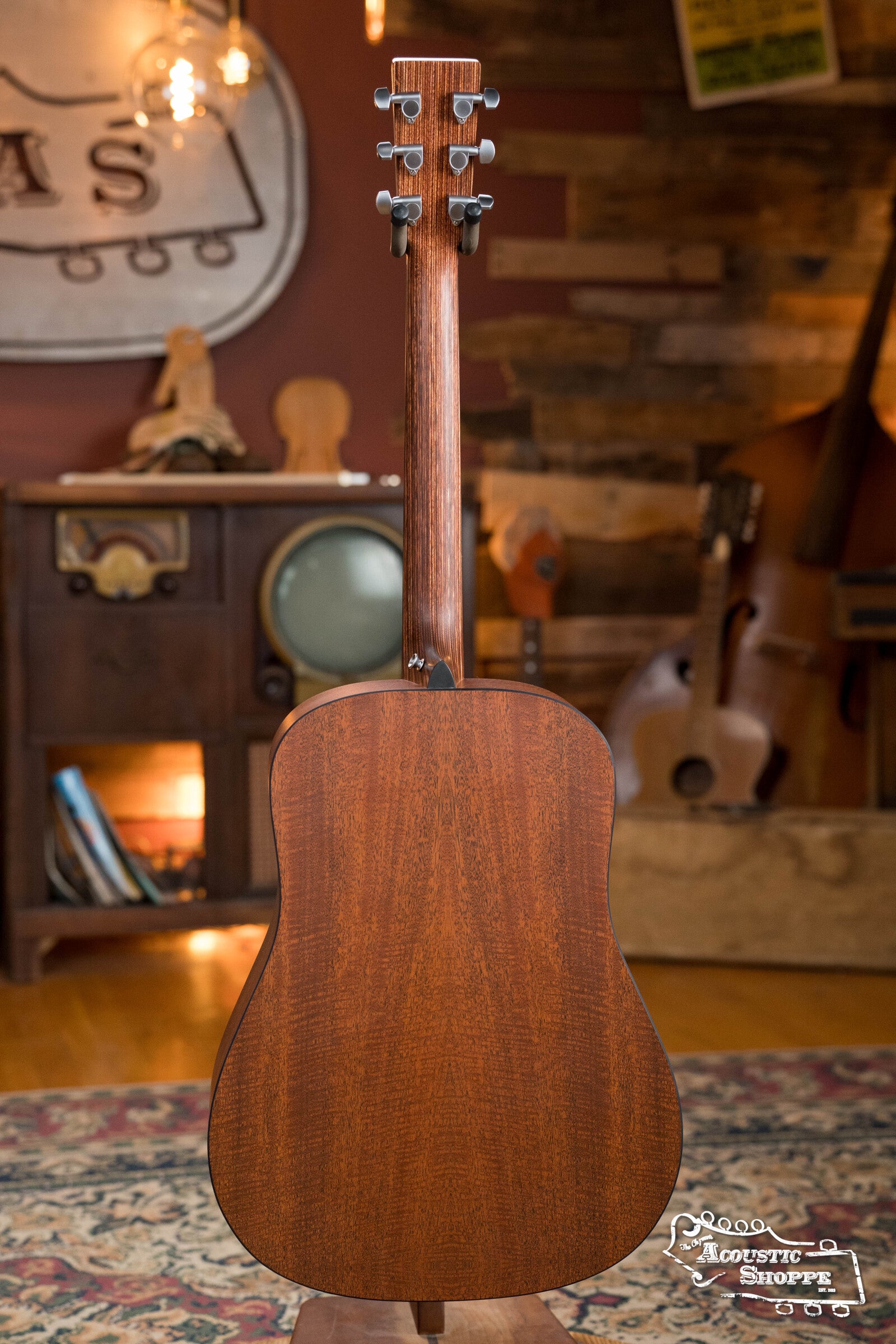 Martin D-X1E All HPL Figured Mahogany Dreadnought Guitar w/Martin E-1 Pickup #9164