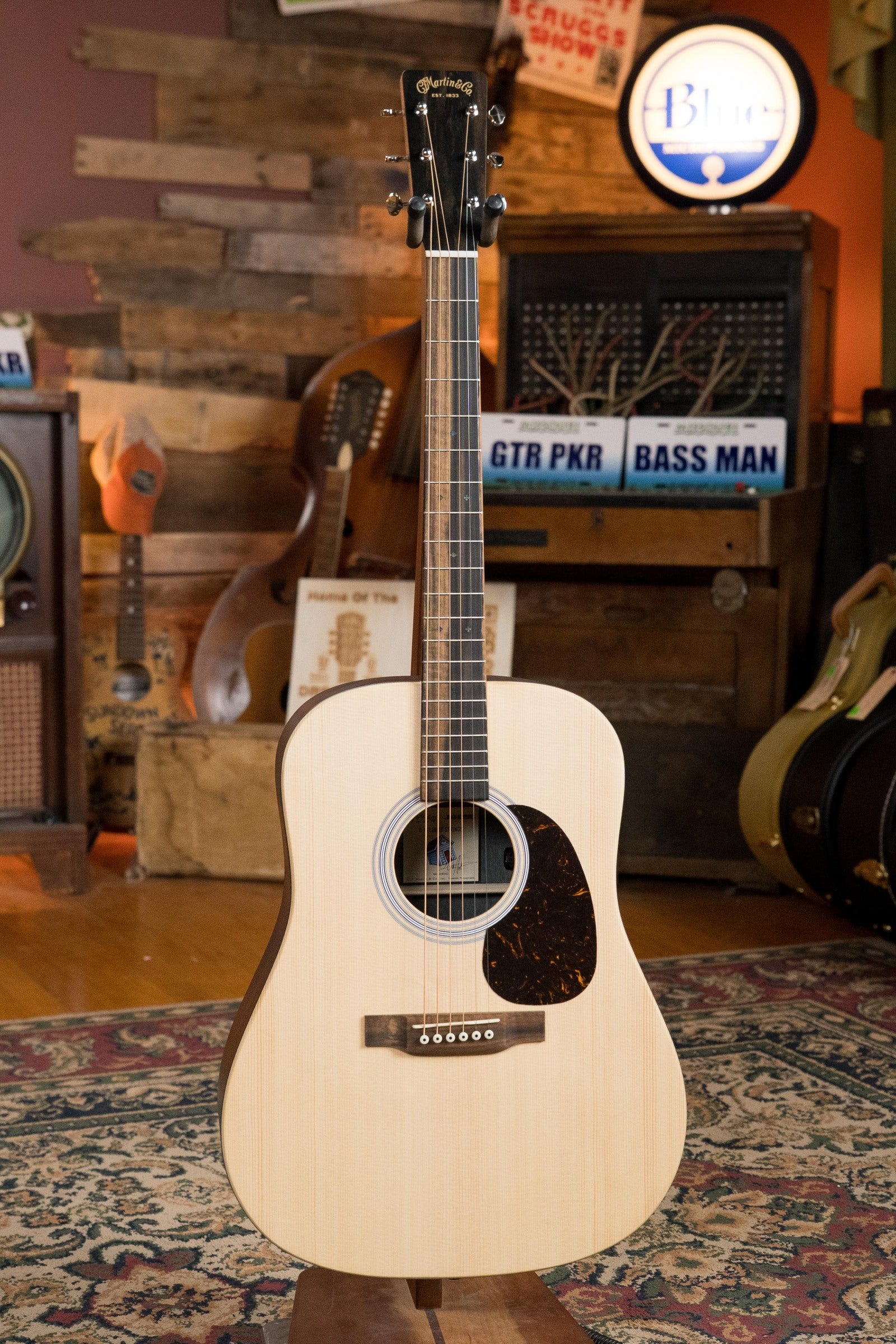 Martin D-X2E Billy Strings Spruce/HPL Rosewood Dreadnought Guitar w/Martin Electronics #7055