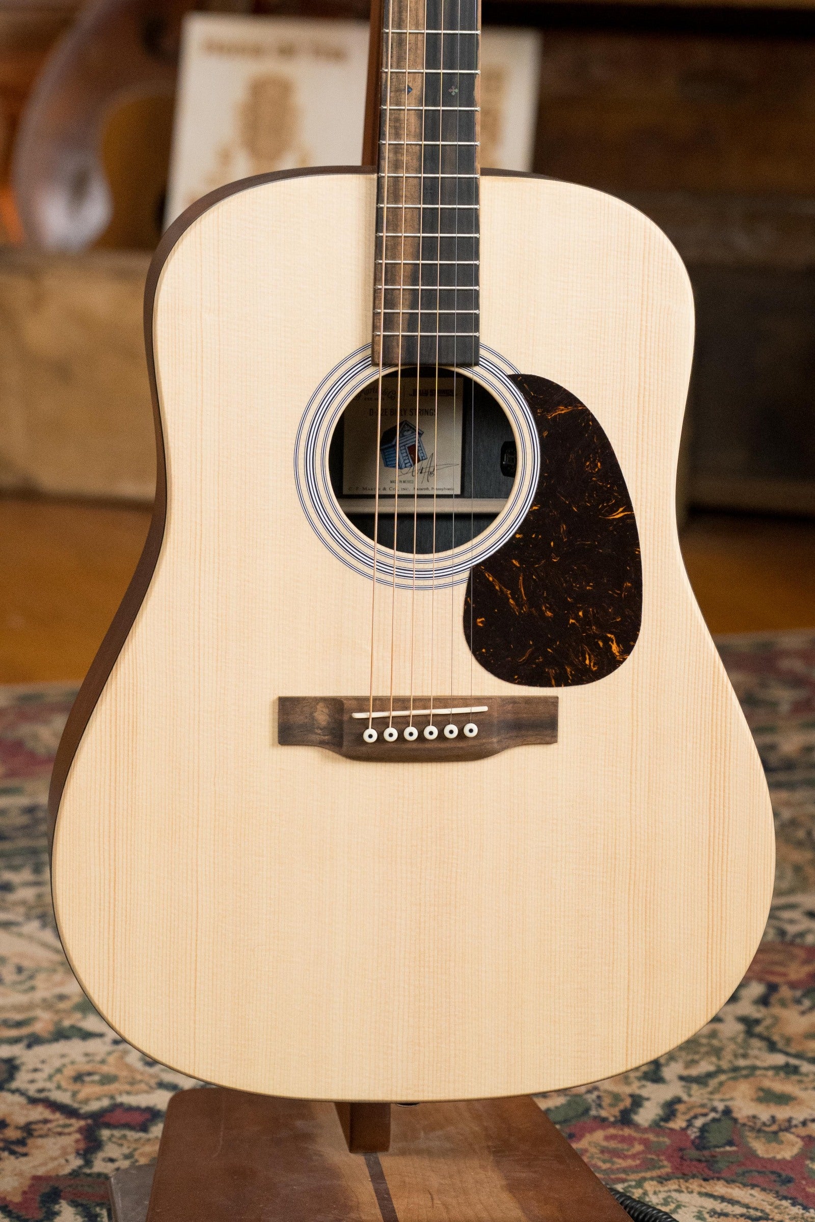 Martin D-X2E Billy Strings Spruce/HPL Rosewood Dreadnought Guitar w/Martin Electronics #7055