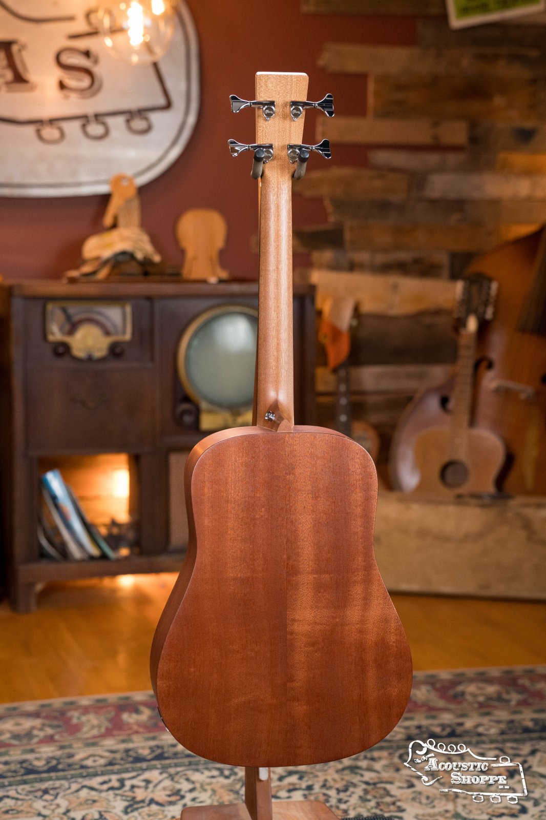 Martin DJR-10E Spruce/Sapele Sunburst Bass Guitar w/Fishman Pickup #1700