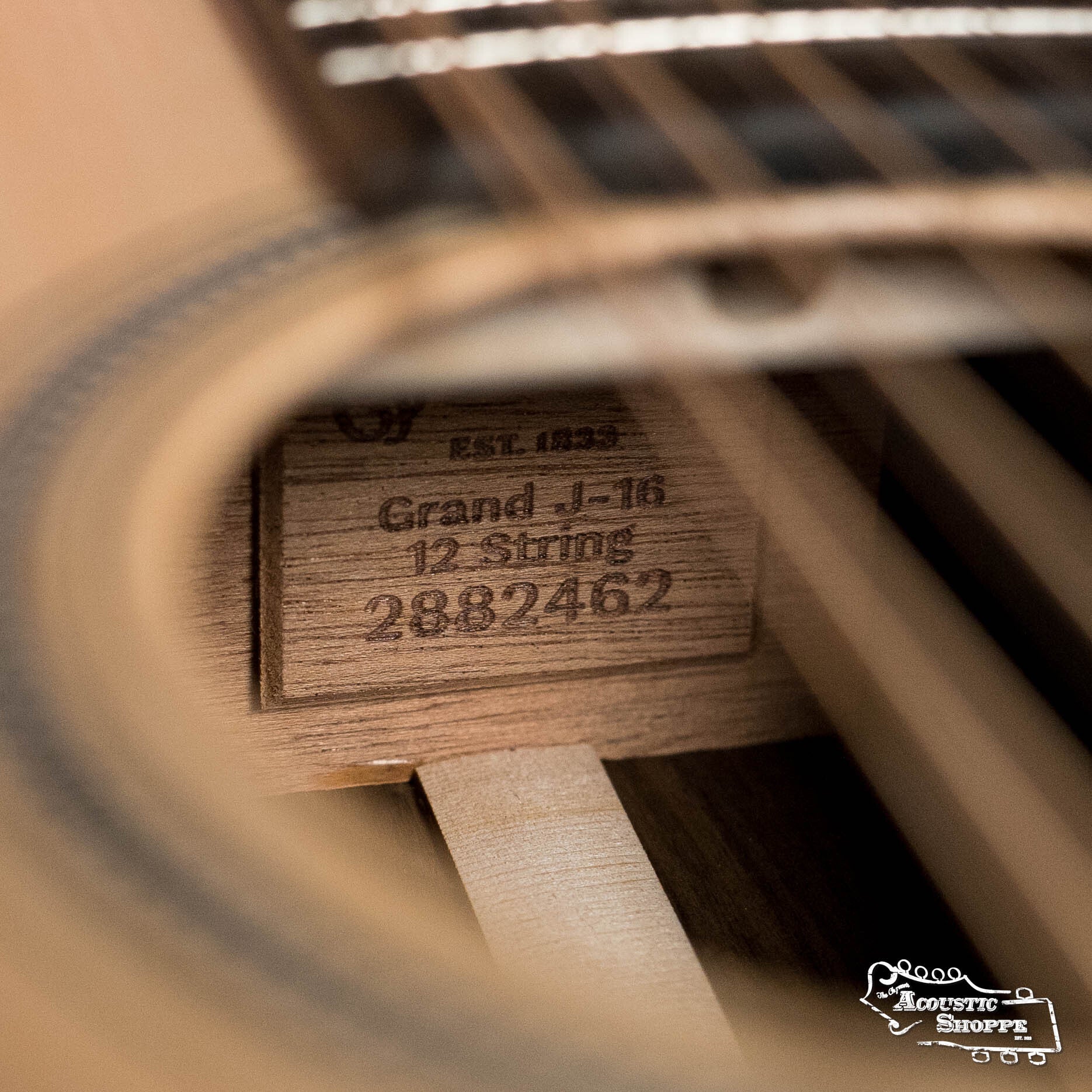 Martin Grand J-16E 12 String Satin Spruce/Indian Rosewood Guitar w/Martin E-1 pickup #2462