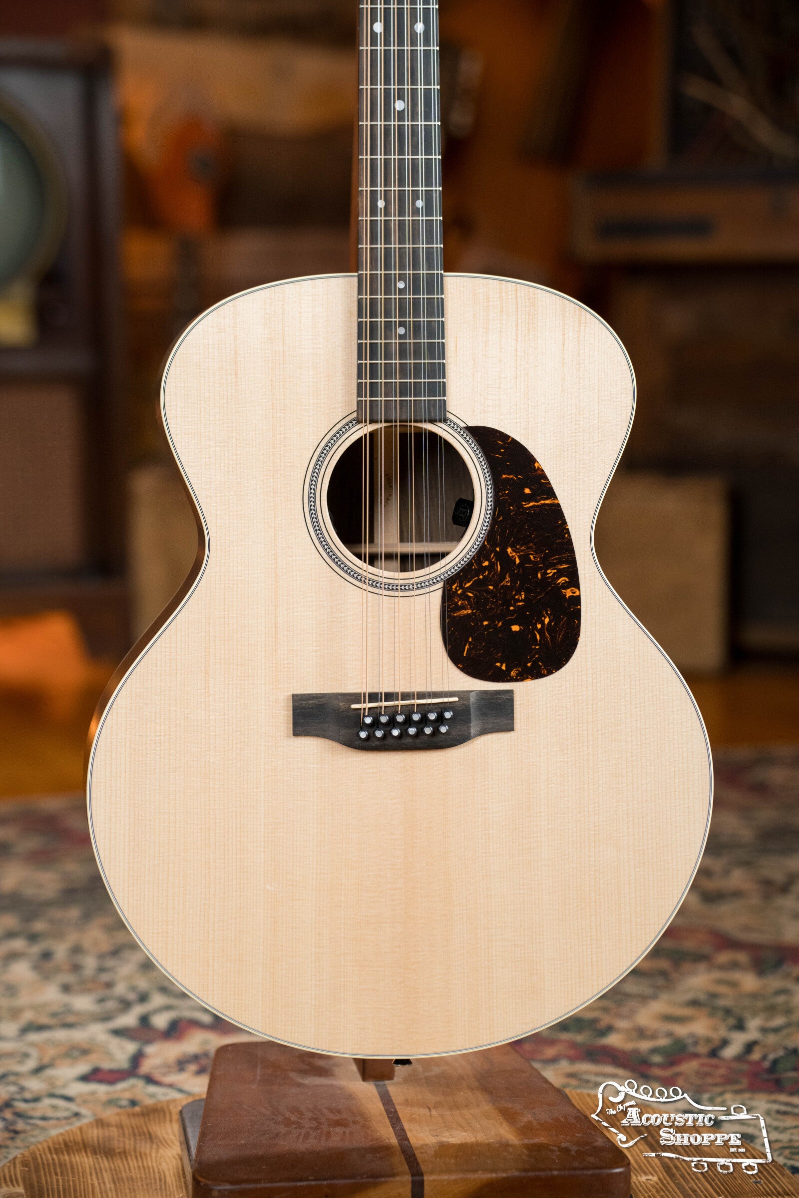 Martin Grand J-16E 12 String Satin Spruce/Indian Rosewood Guitar w/Martin E-1 pickup #2462