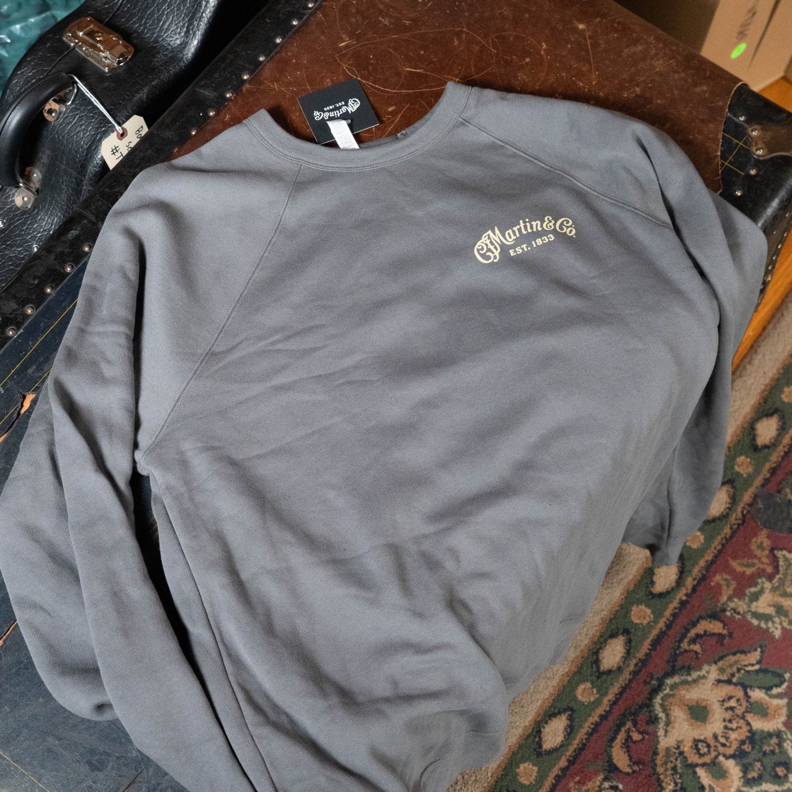 Martin Gray Logo Keystone Sweatshirt
