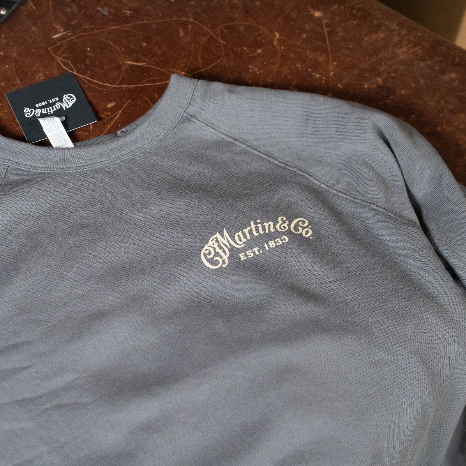 Martin Gray Logo Keystone Sweatshirt