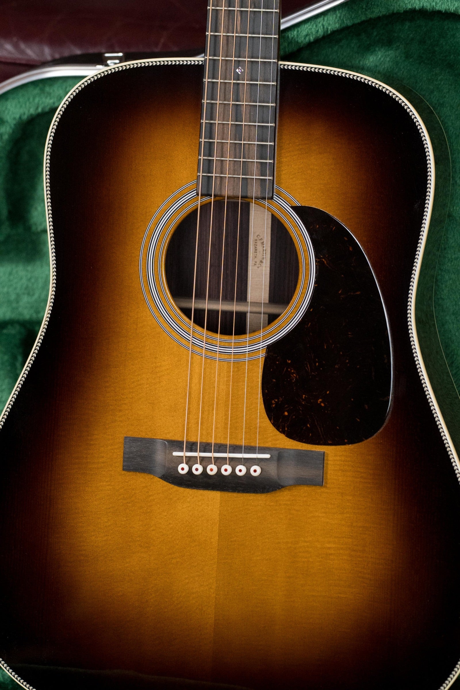 Martin HD-28 1935 Sunburst Spruce/East Indian Rosewood Dreadnought Acoustic Guitar #4996
