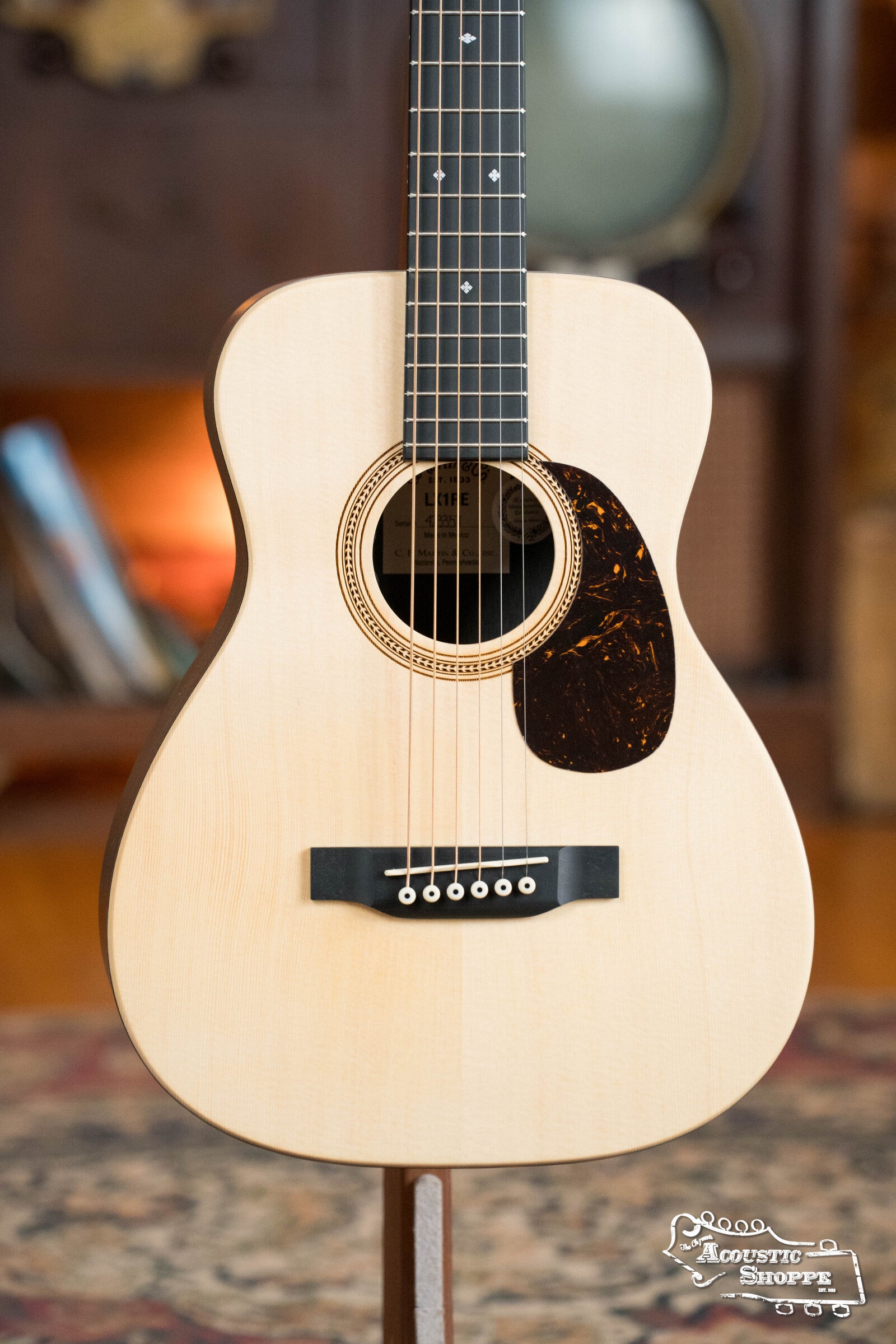 Martin LX1R Little Martin Spruce/HPL Rosewood Travel Guitar w/Fishman Pickup #3357