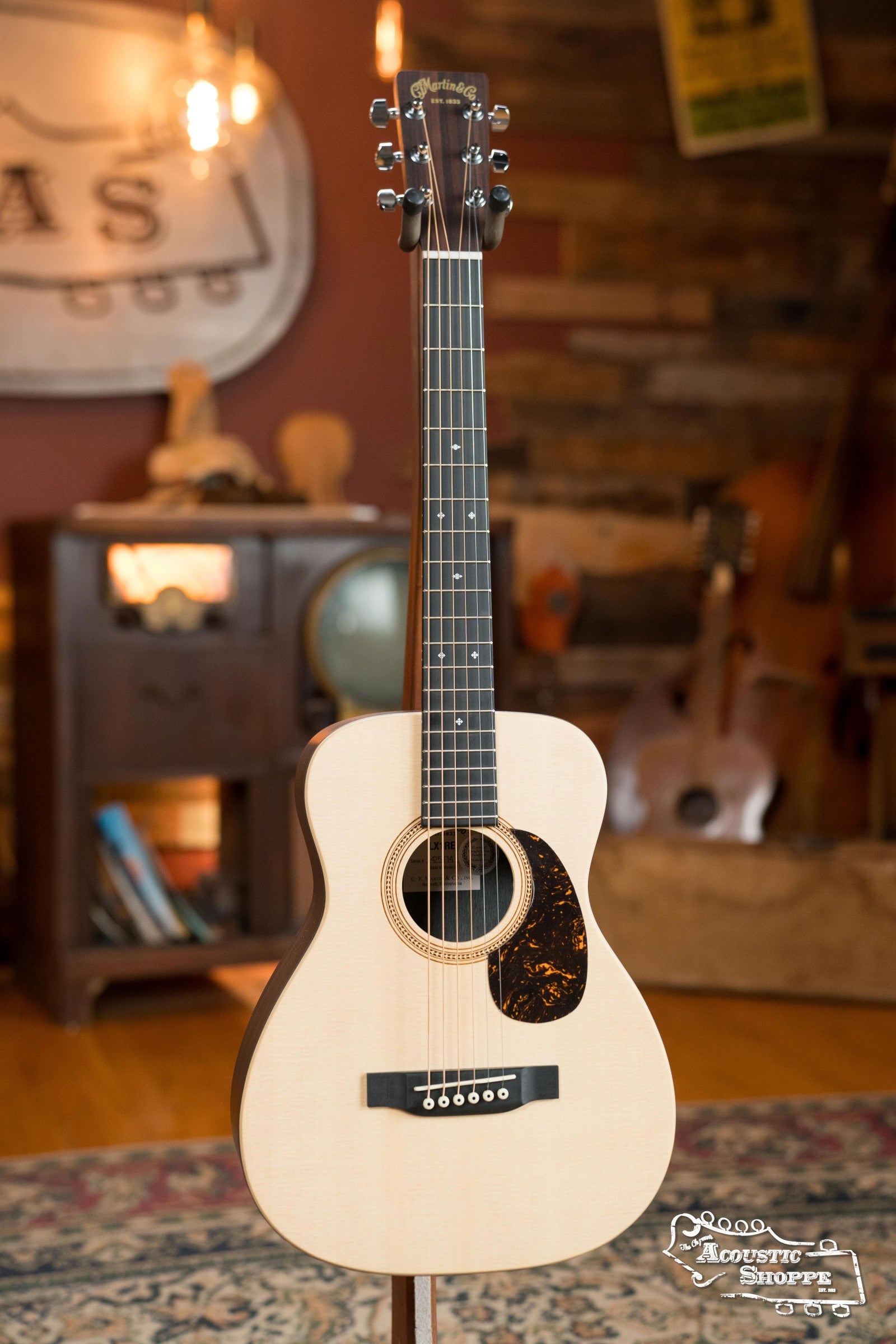 Martin LX1R Little Martin Spruce/HPL Rosewood Travel Guitar w/Fishman Pickup #5774