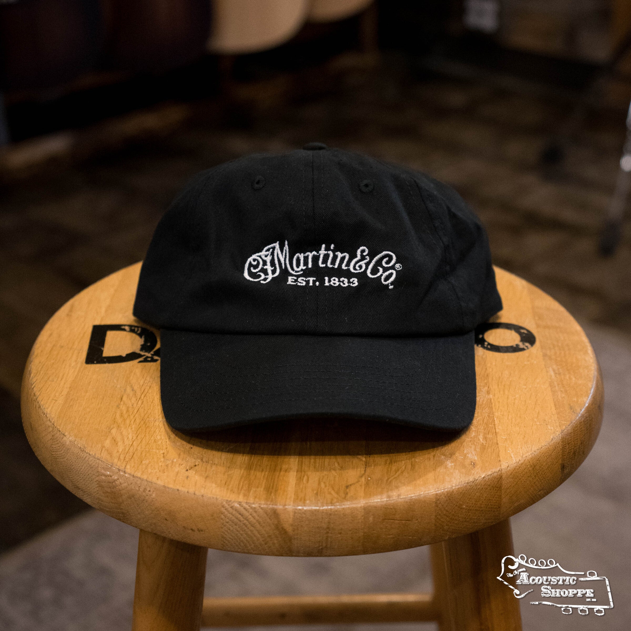 Martin Logo Baseball Cap - Black