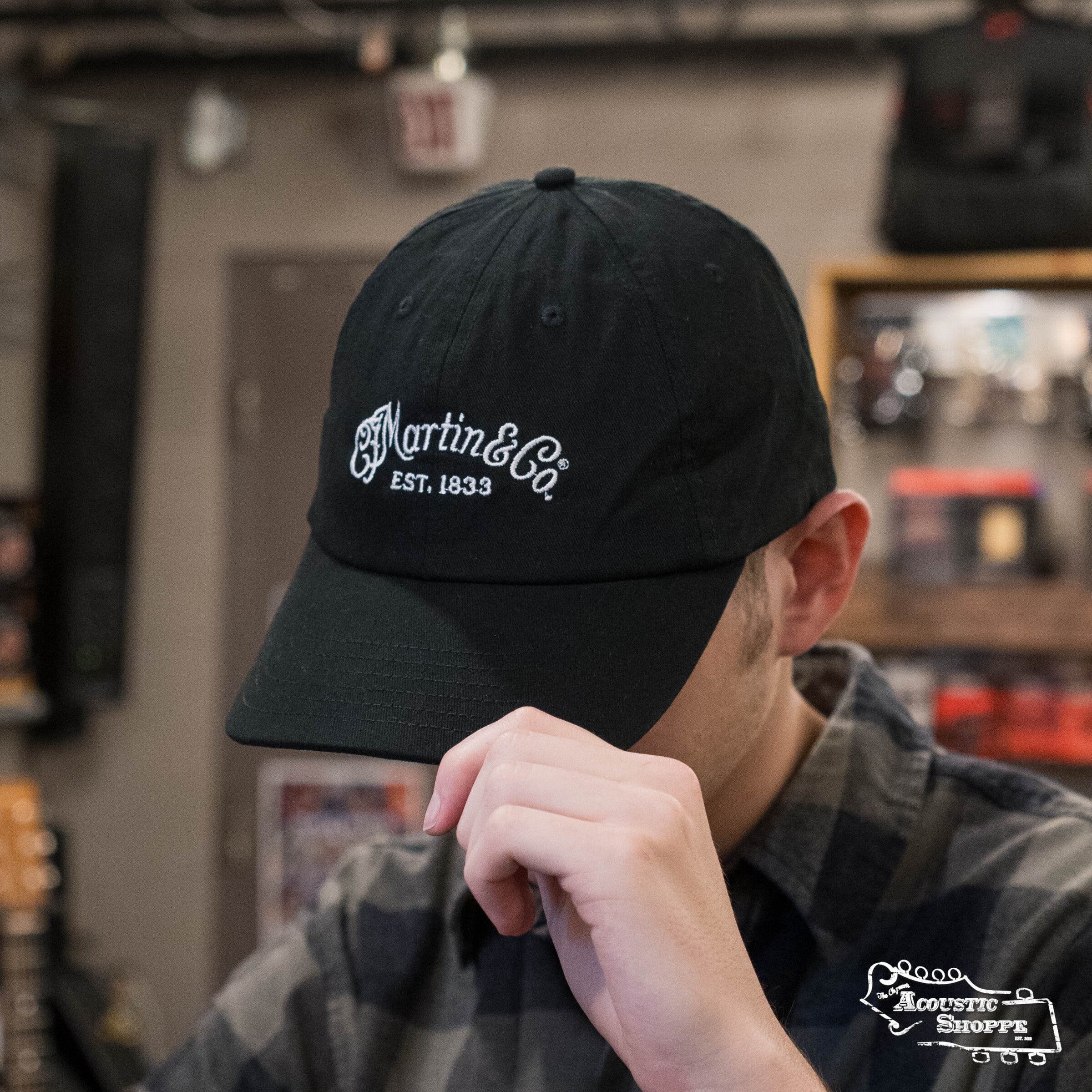 Martin Logo Baseball Cap - Black