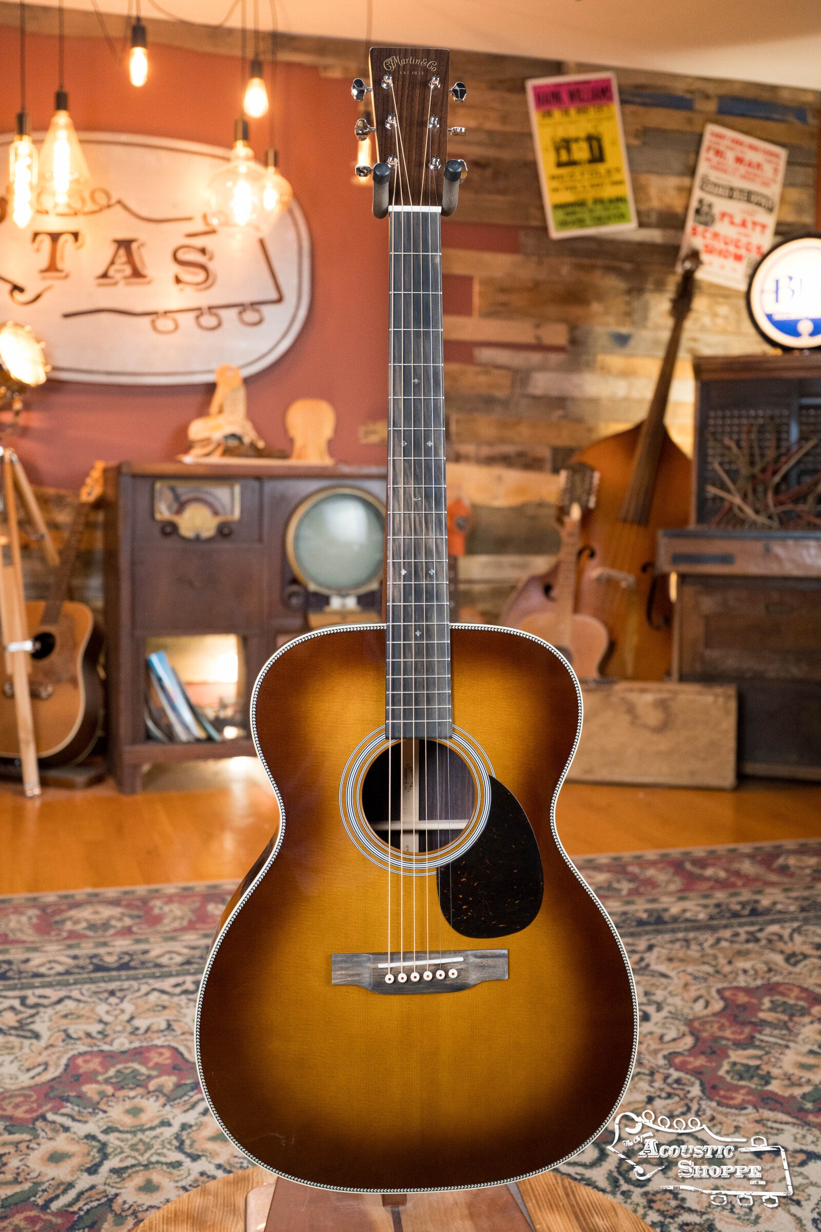 *Dread-Not Certified Floor Model* Martin OM-28 Ambertone Spruce/East Indian Rosewood Orchestra Model Acoustic Guitar #9852