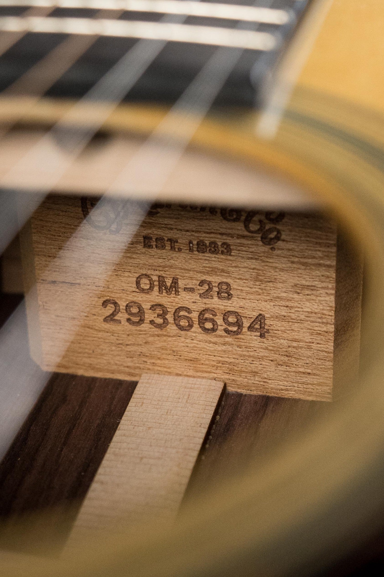 Martin OM-28 Spruce/Indian Rosewood OM Acoustic Guitar #6694