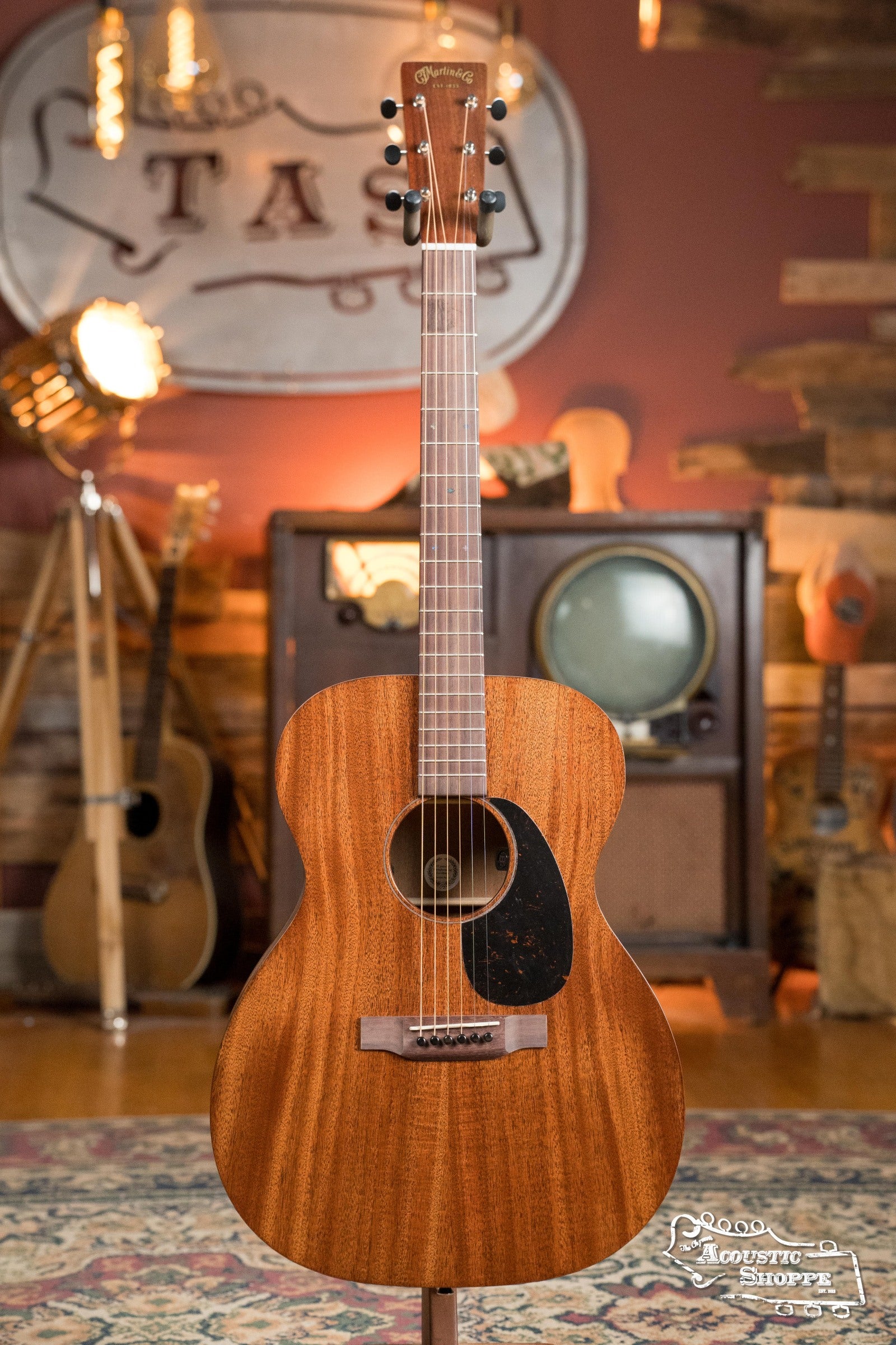 Martin OOO-15E Mahogany/Sapele OOO Guitar w/Martin Electronics #7738