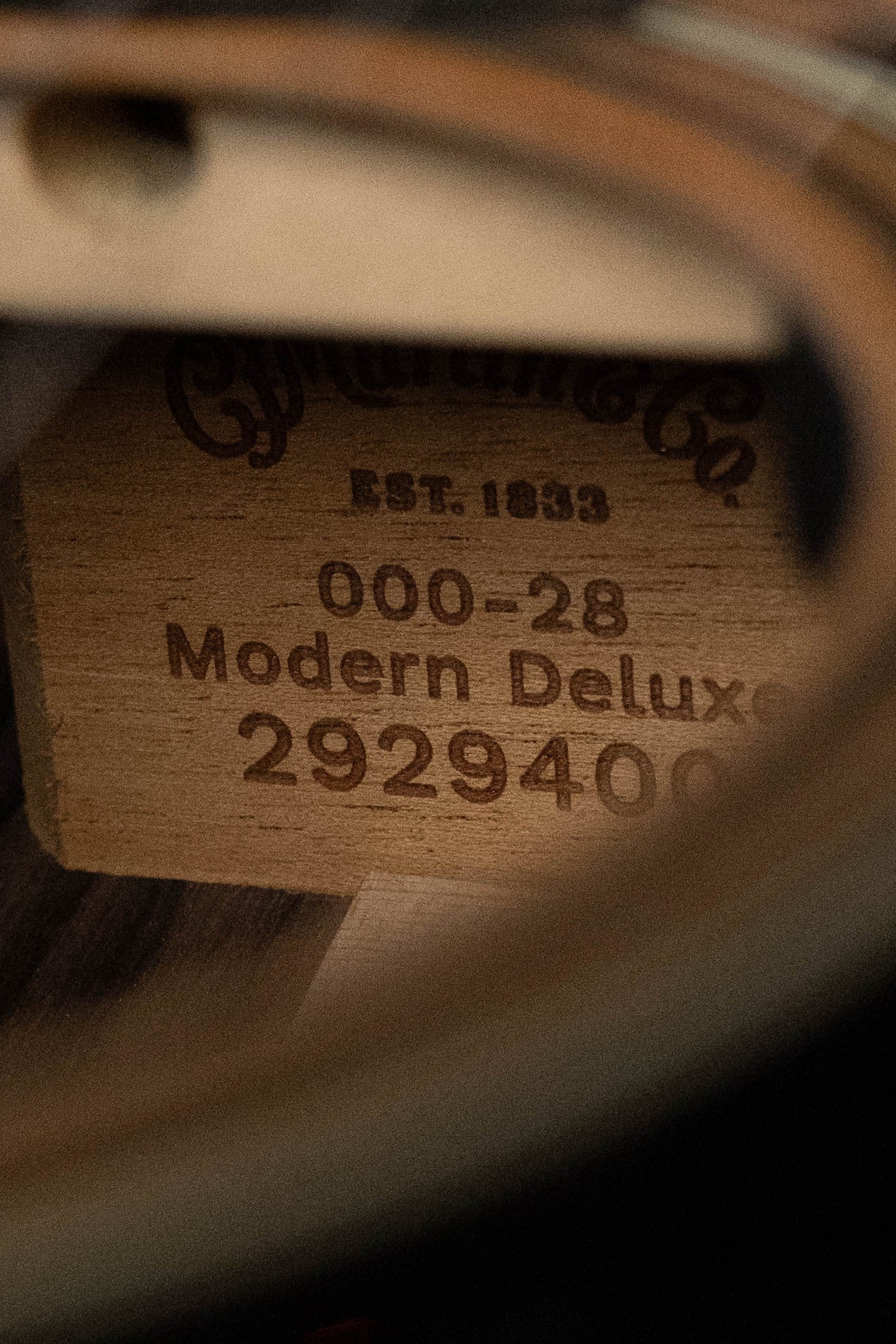 Martin OOO-28 Modern Deluxe Spruce/Indian Rosewood OOO Guitar w/Electronics #9400