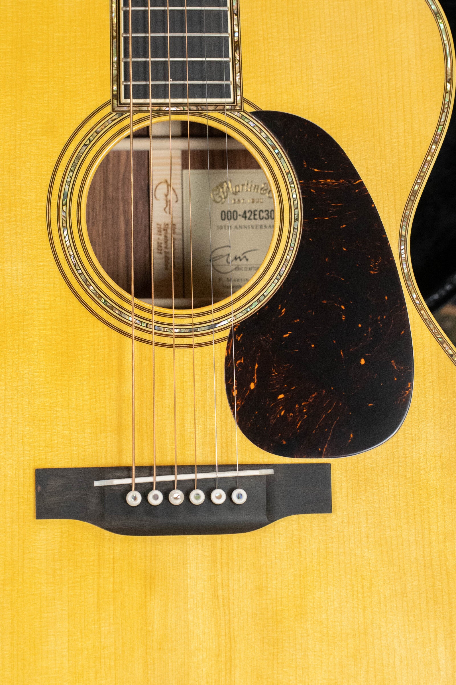 Martin OOO-42EC 30th Anniversary Adirondack/Guatemalan Rosewood Vintage Gloss OOO Acoustic Guitar #7796