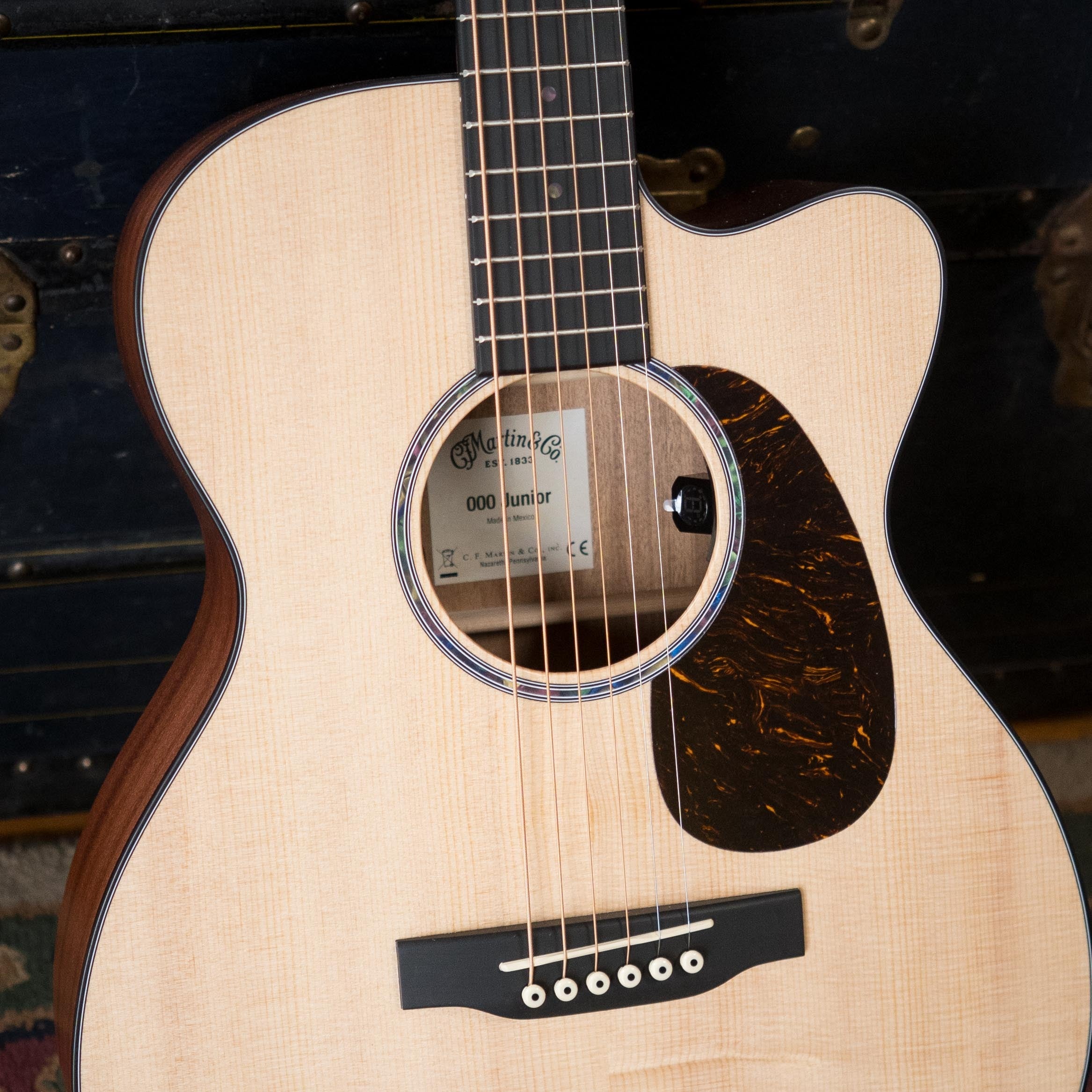 Martin OOO Jr CE Spruce/Sapele OOO Cutaway Guitar w/Martin Electronics #4755