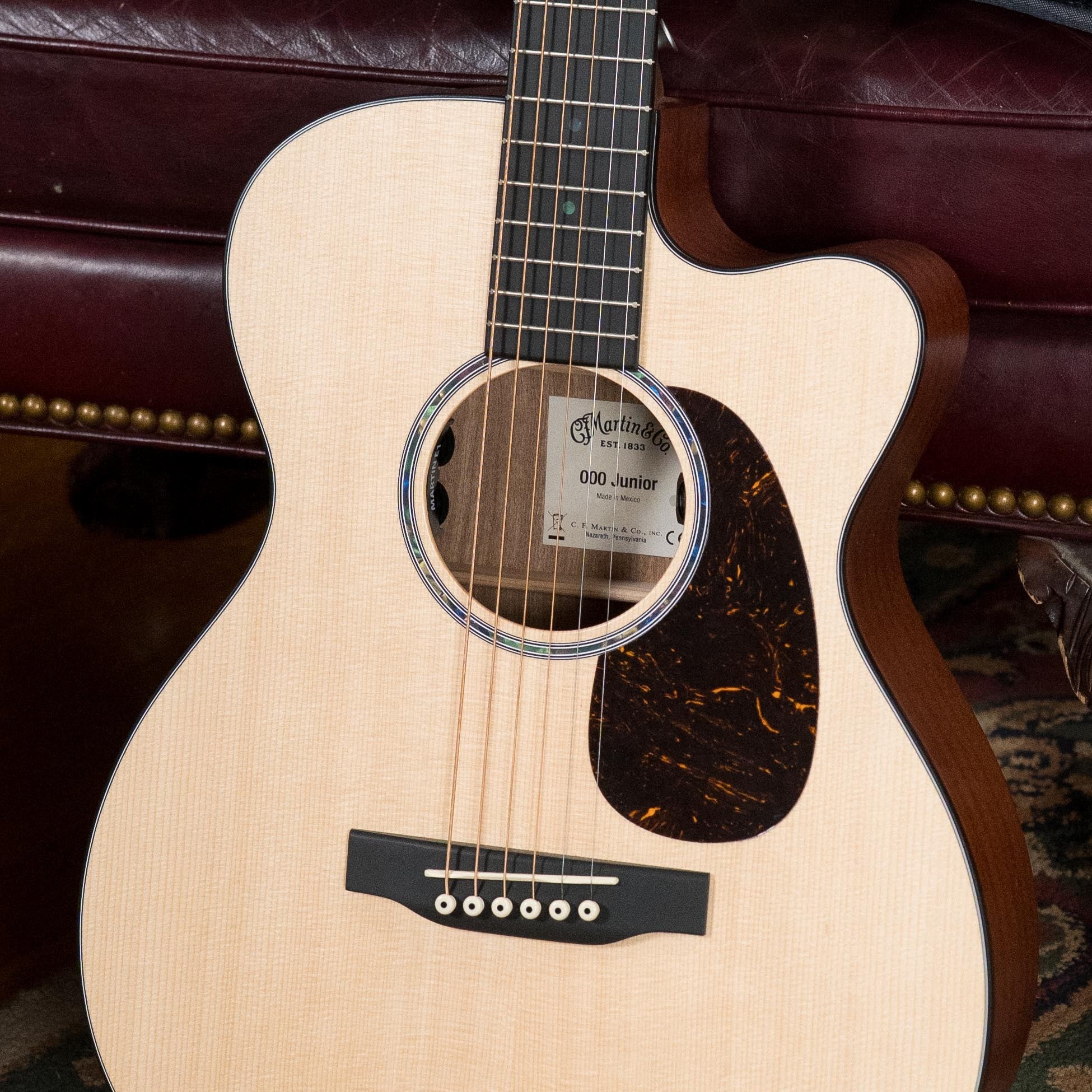 Martin OOO Jr CE Spruce/Sapele OOO Cutaway Guitar w/Martin Electronics #4756