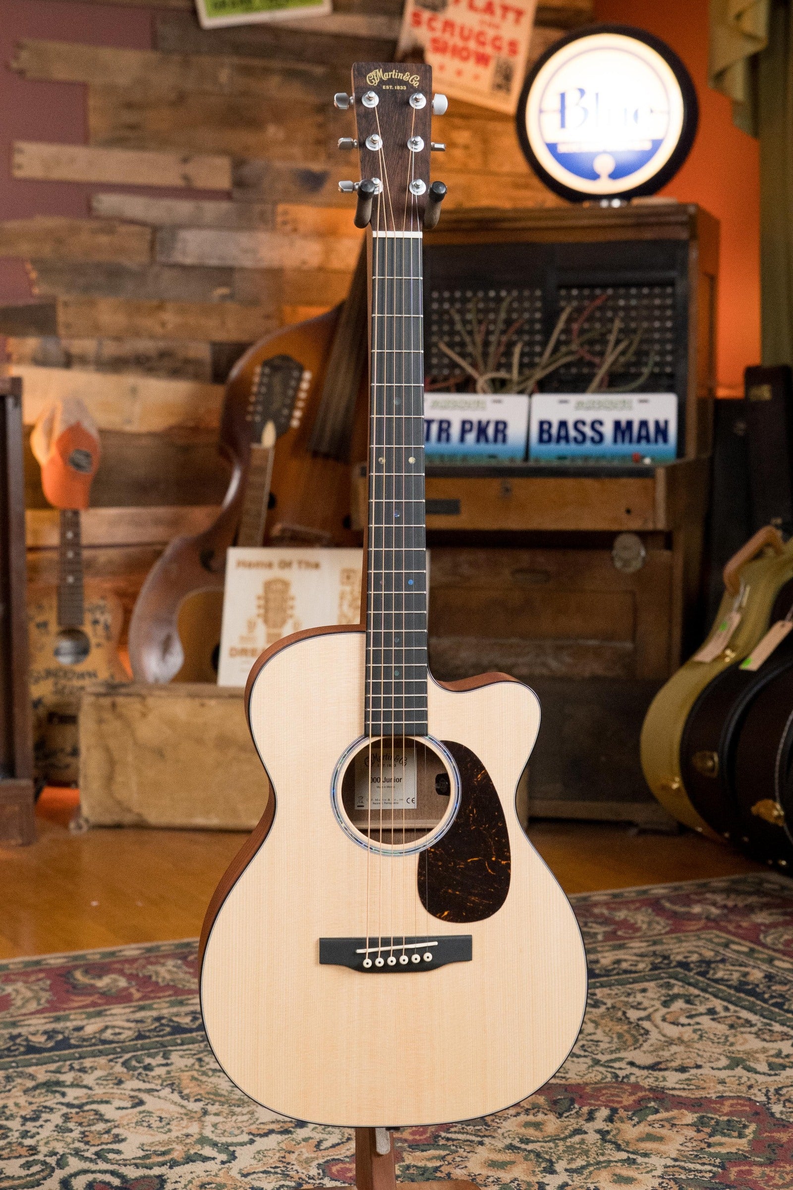 Martin OOO Jr CE Spruce/Sapele OOO Cutaway Guitar w/Martin Electronics #4756