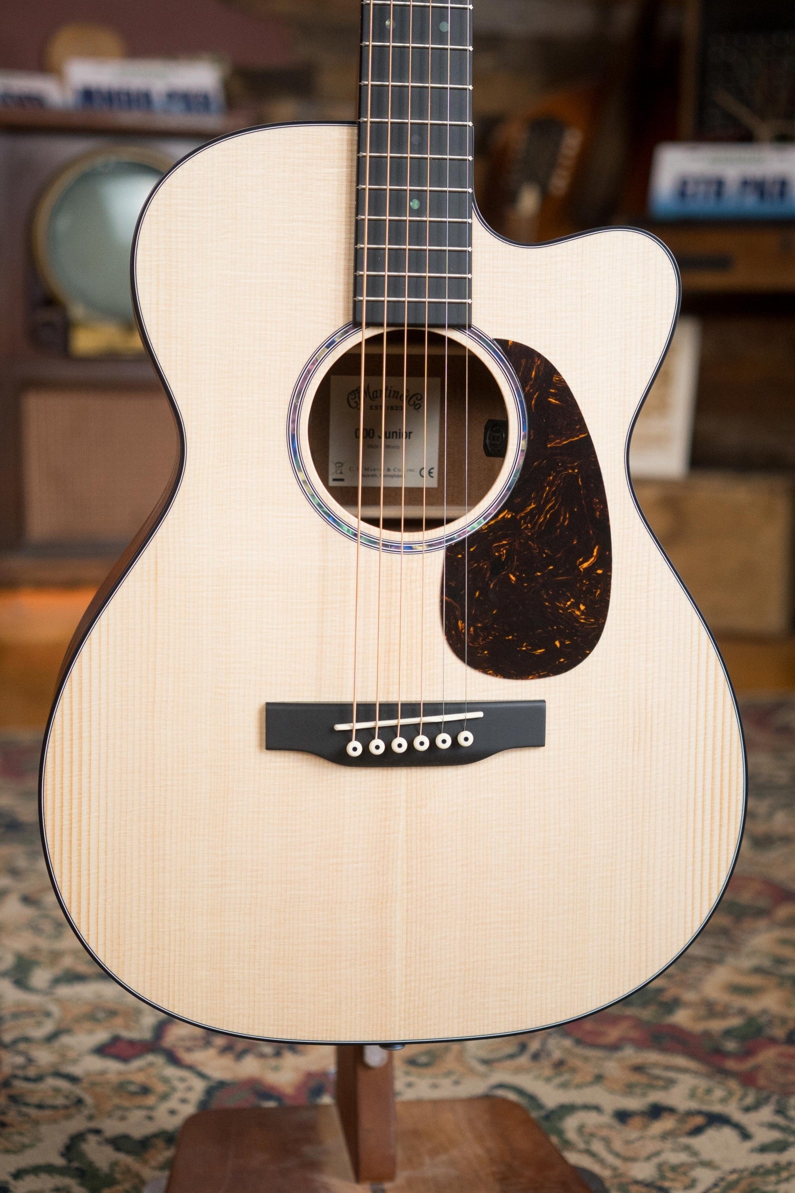 Martin OOO Jr CE Spruce/Sapele OOO Cutaway Guitar w/Martin Electronics #4757