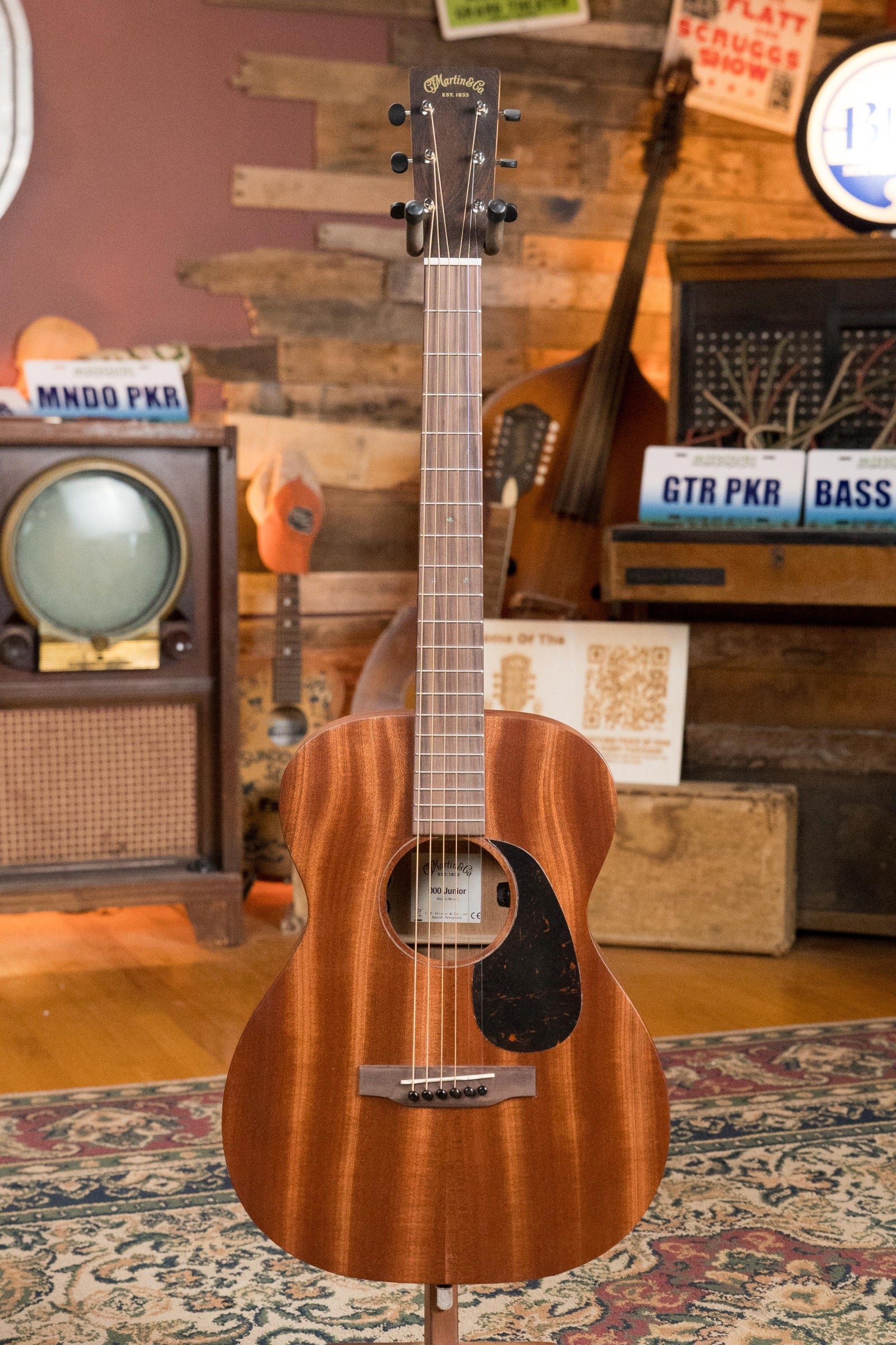 Martin OOO Jr E All Sapele OOO Guitar w/Martin Electronics #7966