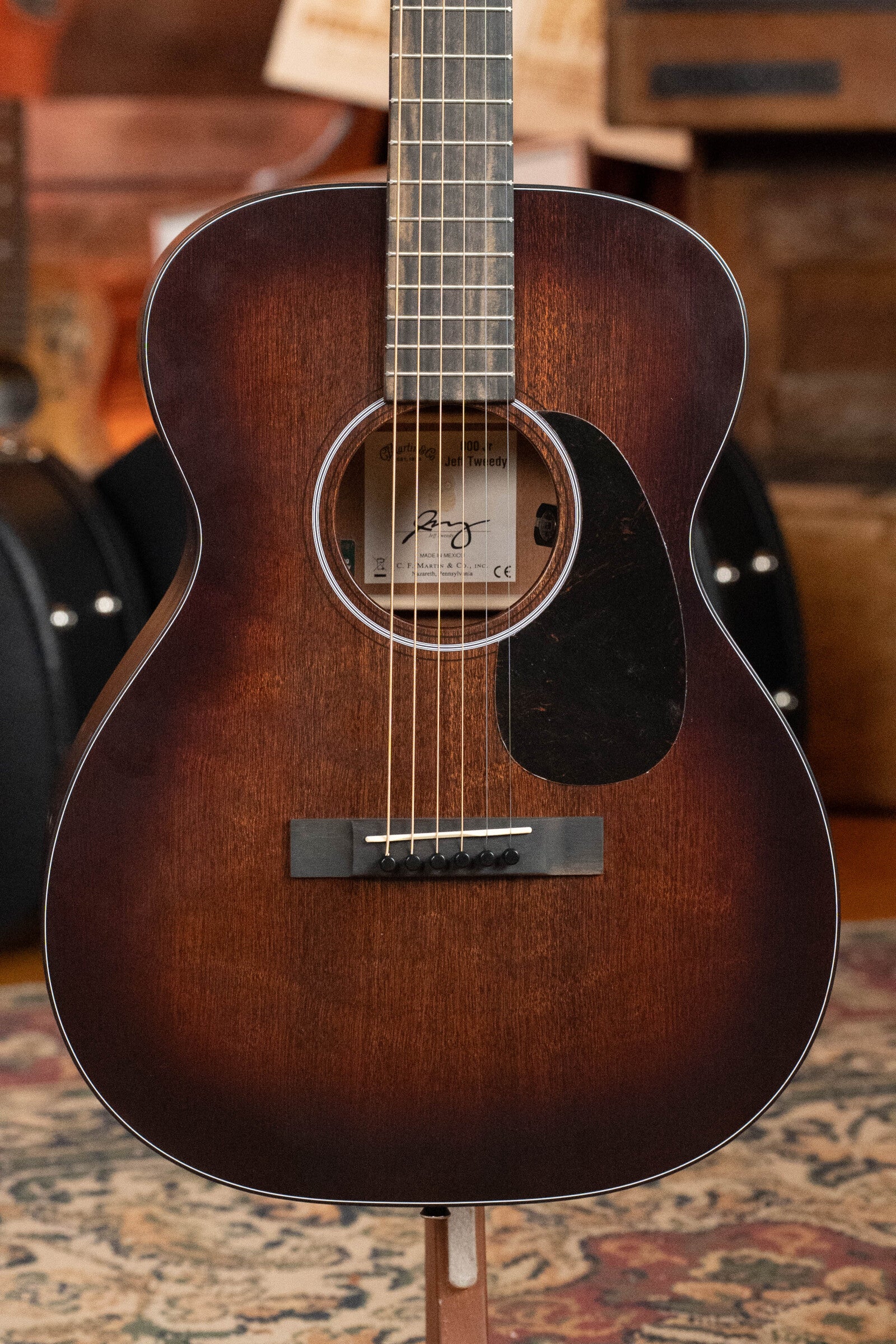 *New 2025 Martin OOO Jr E Jeff Tweedy All FSC Certified Sapele OOO-Jr Guitar w/Martin Electronics #8199