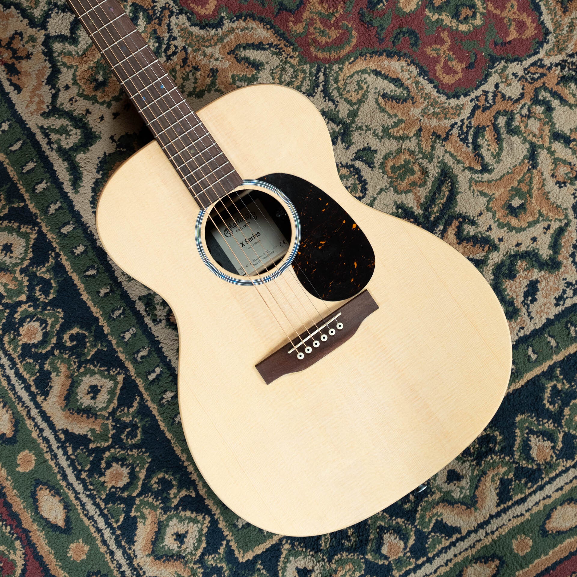 Martin OOO-X2E Sitka/HPL Brazilian Rosewood OOO Guitar w/Martin E-1 Pickup #1554