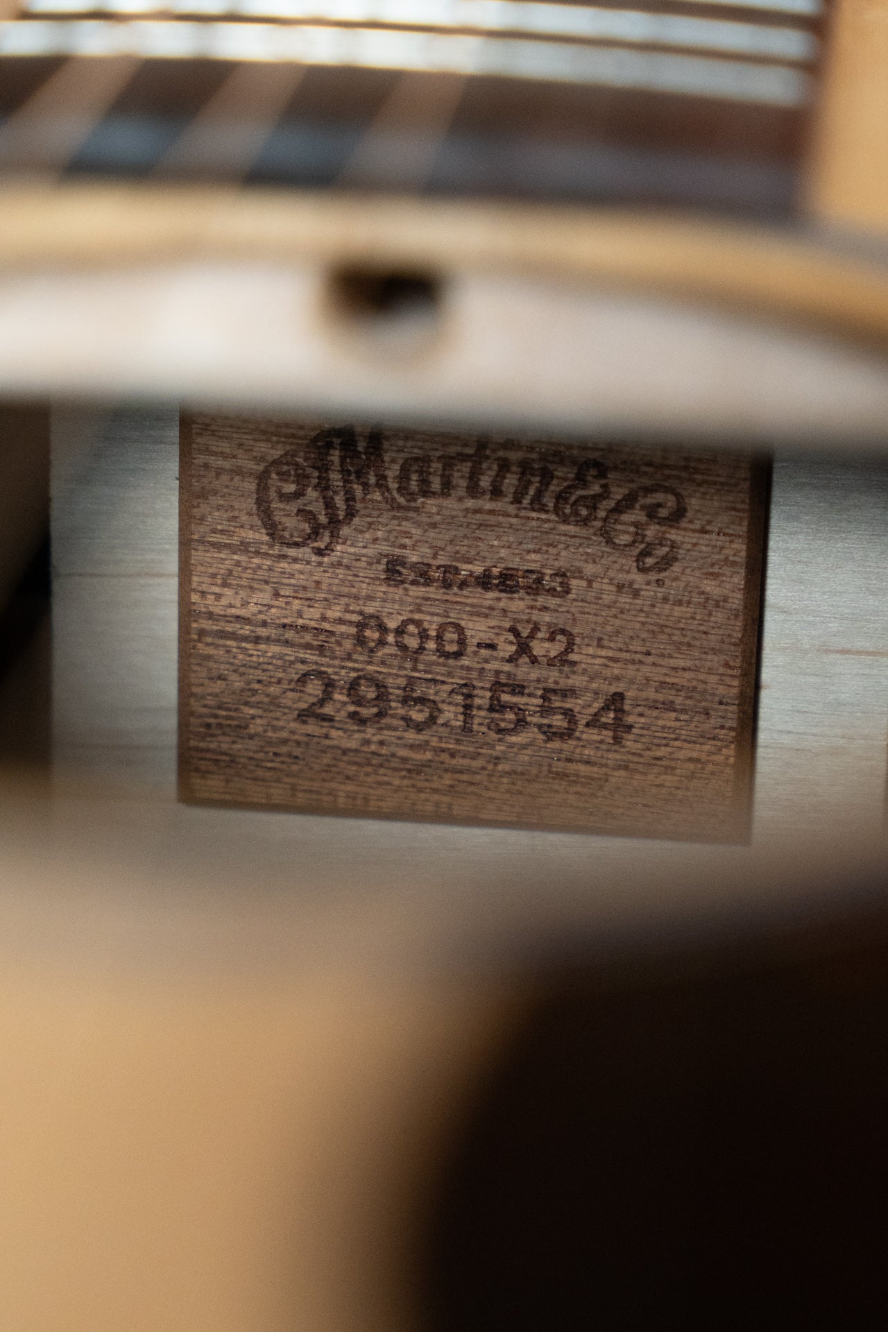 Martin OOO-X2E Sitka/HPL Brazilian Rosewood OOO Guitar w/Martin E-1 Pickup #1554