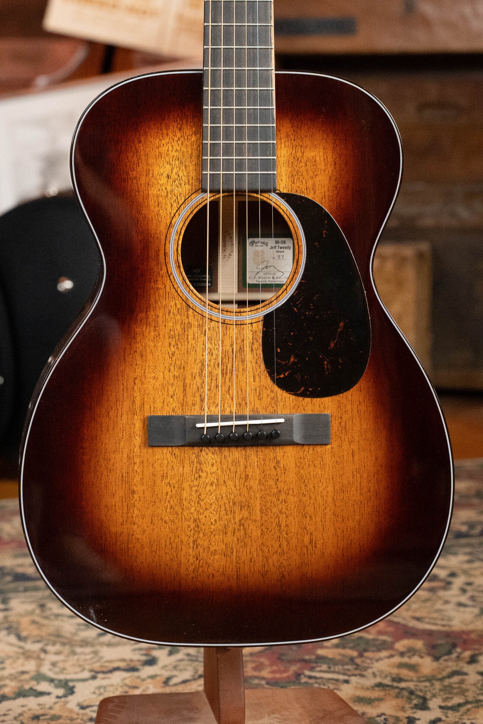 *New 2025 Martin OO-DB Jeff Tweedy All FSC Certified Mahogany OO Deep Body Acoustic Guitar #9042