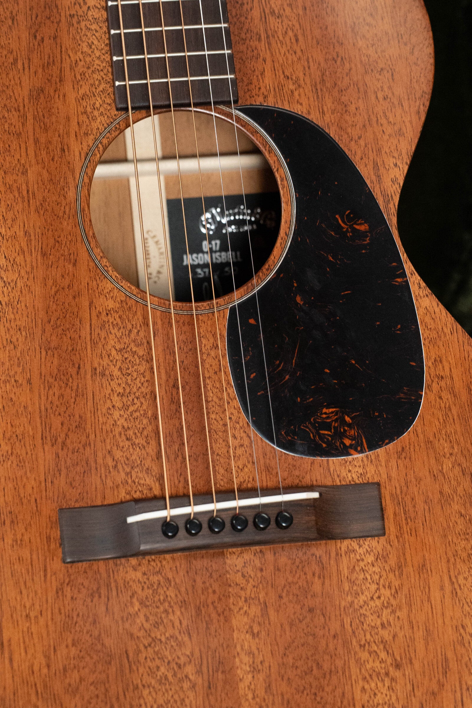 Martin O-17 Jason Isbell All Sinker Mahogany Single O Acoustic Guitar #4205