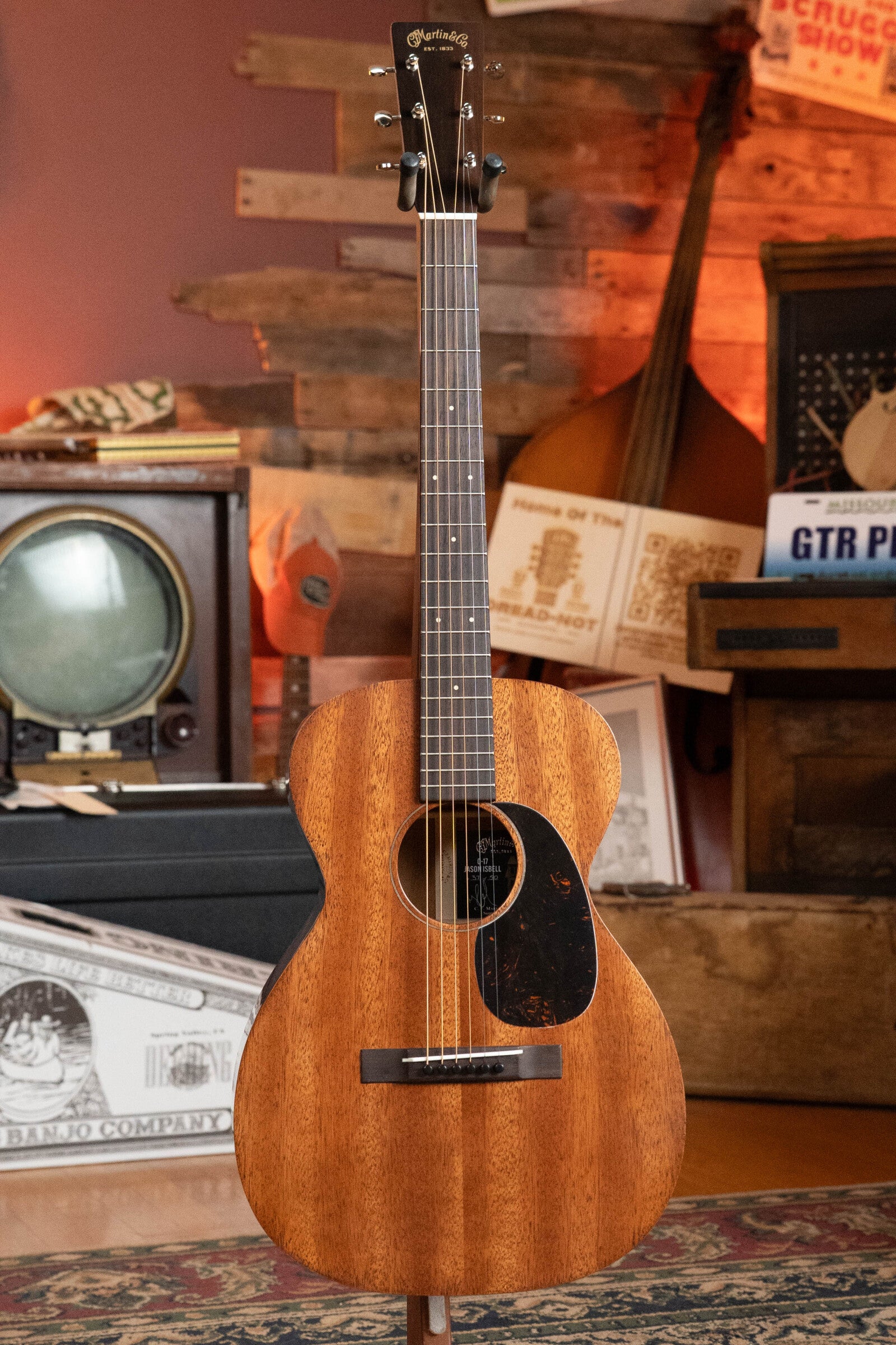 Martin O-17 Jason Isbell All Sinker Mahogany Single O Acoustic Guitar #4205