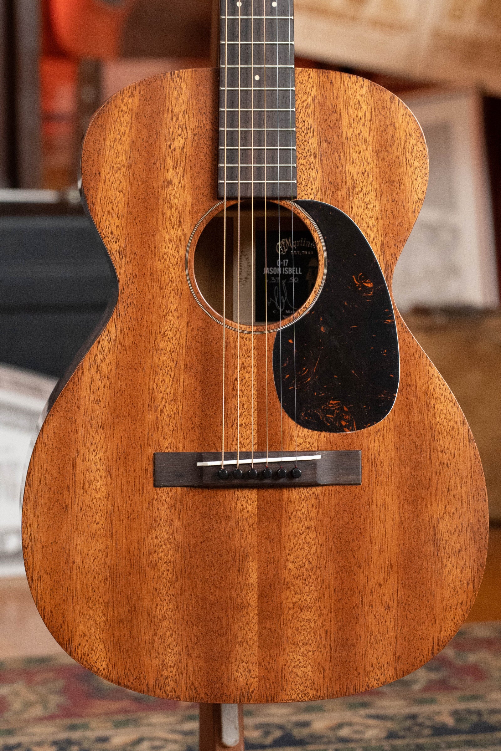 Martin O-17 Jason Isbell All Sinker Mahogany Single O Acoustic Guitar #4205