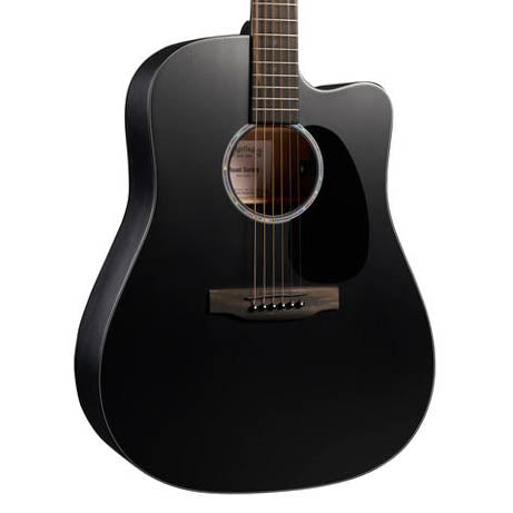 PRE-ORDER DEPOSIT ONLY *New 2026 NAMM Model* Martin DC-10E Modern Black Road Series Spruce/Sapele Cutaway Dreadnought Guitar w/Martin Electronics