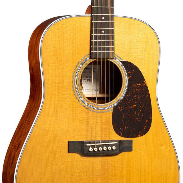 PRE-ORDER DEPOSIT ONLY *New 2026 Model* Martin DE Retro Plus Road Series Torrefied Spruce/Granadillo Dreadnought Guitar w/LR Baggs Electronics