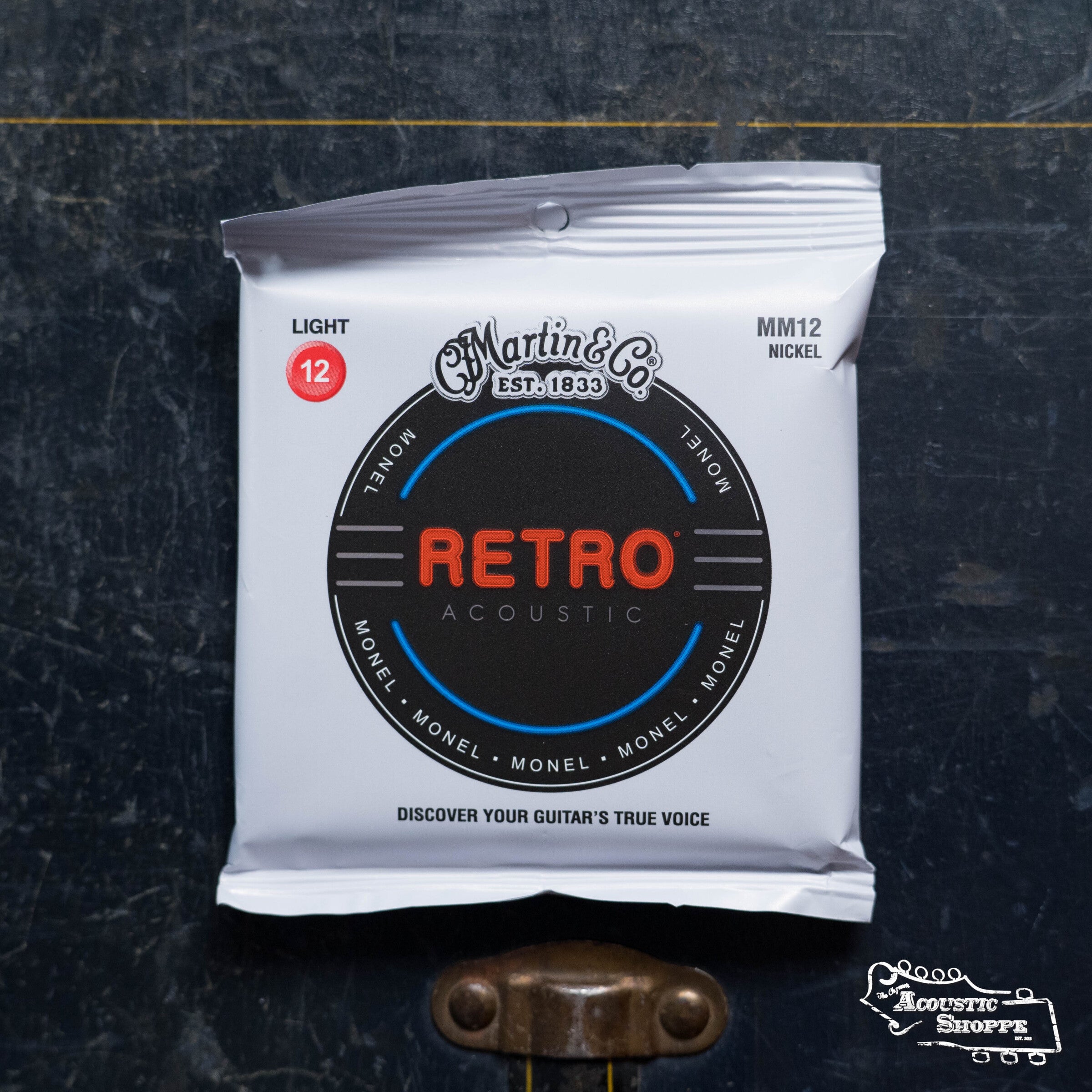 Martin Retro Guitar Strings - Monel, 6 strings, Light (41Y19MM12)