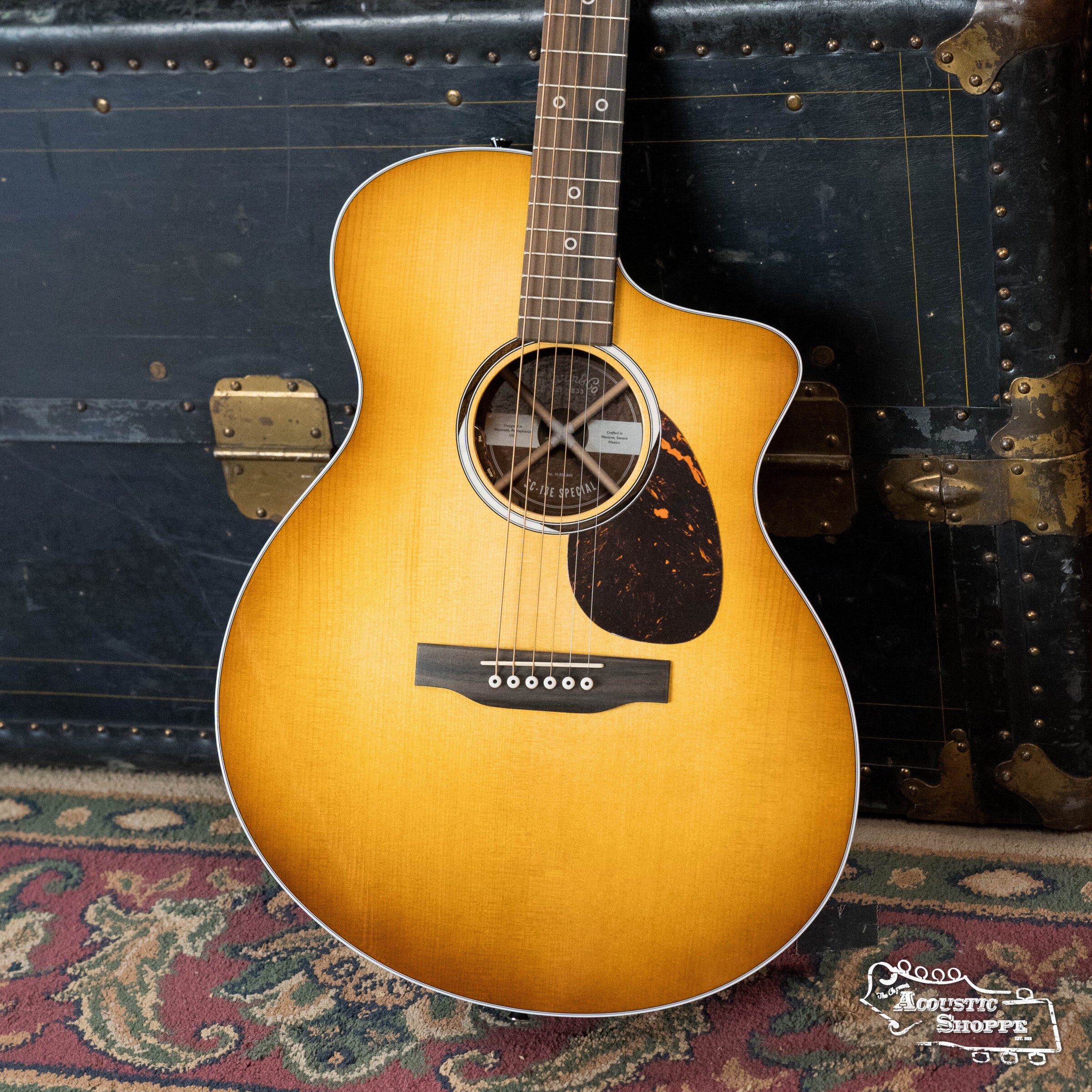 Martin SC-13E Special Burst Sitka/Ziricote Cutaway Guitar w/LR Baggs Pickup #0218