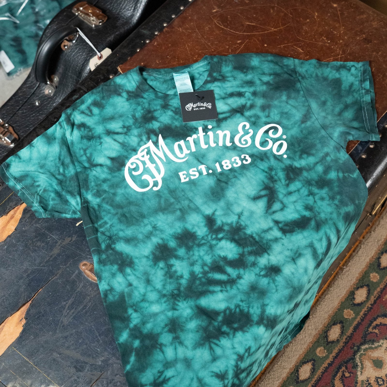 Martin Crystal Jade Tie-Dye Logo T-Shirt