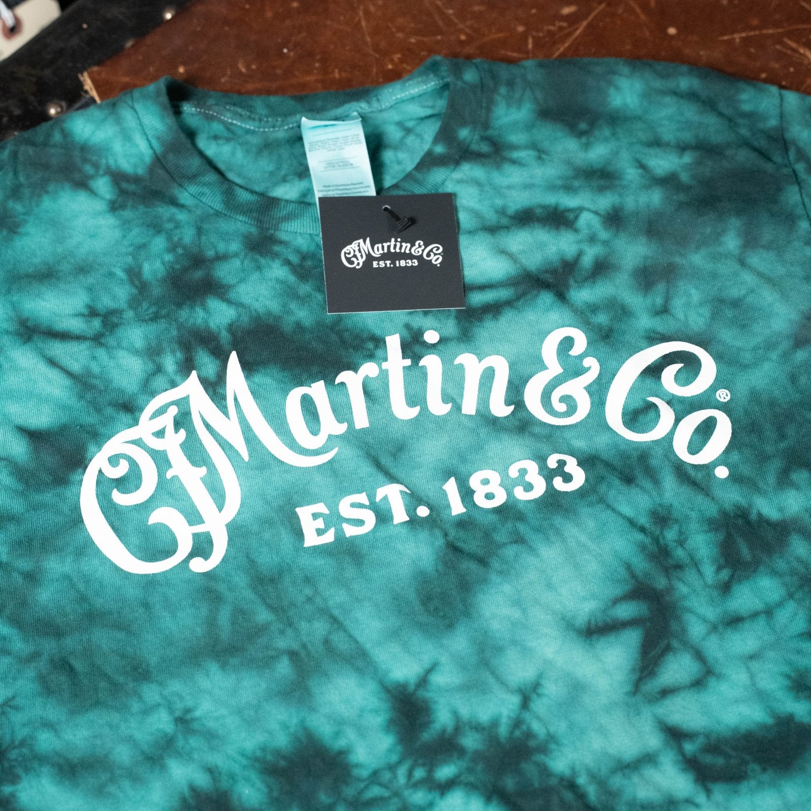 Martin Crystal Jade Tie-Dye Logo T-Shirt