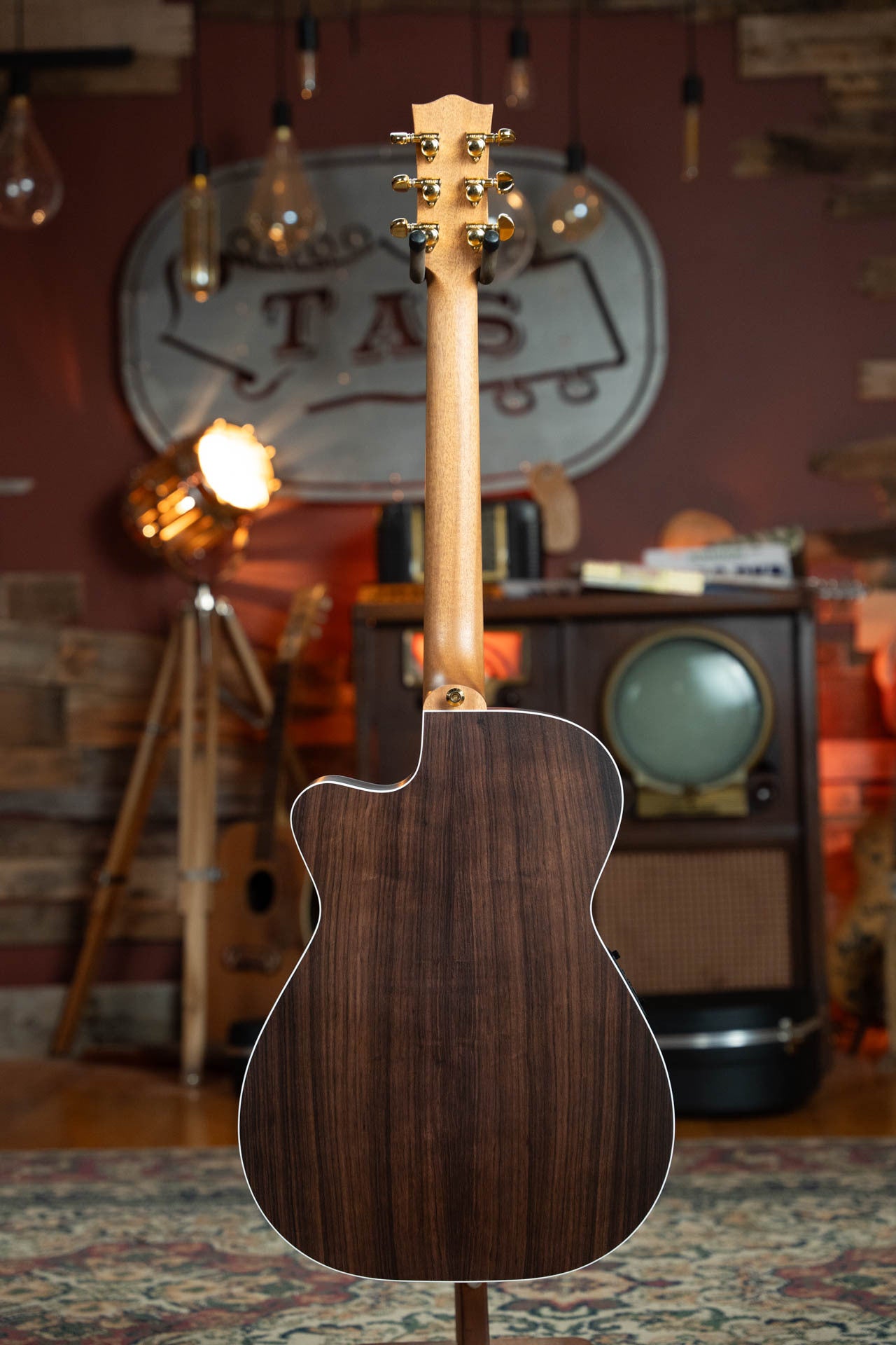 Maton ER90C Spruce/Rosewood Cutaway Deep Body OO Guitar w/Electronics #1224