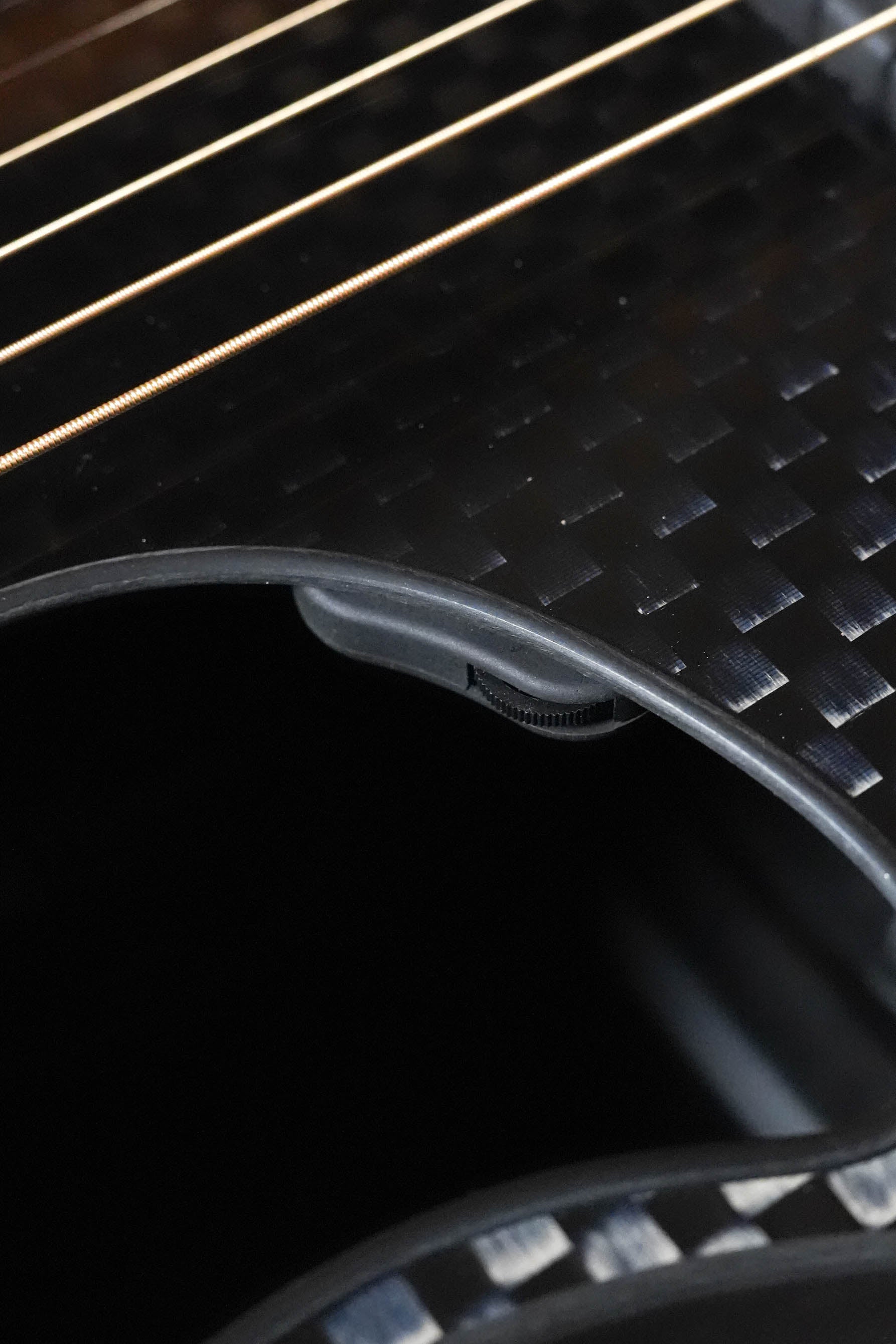 McPherson Carbon Fiber Touring Series Blackout Basketweave Guitar w/L.R. Baggs Element Pickup #0062