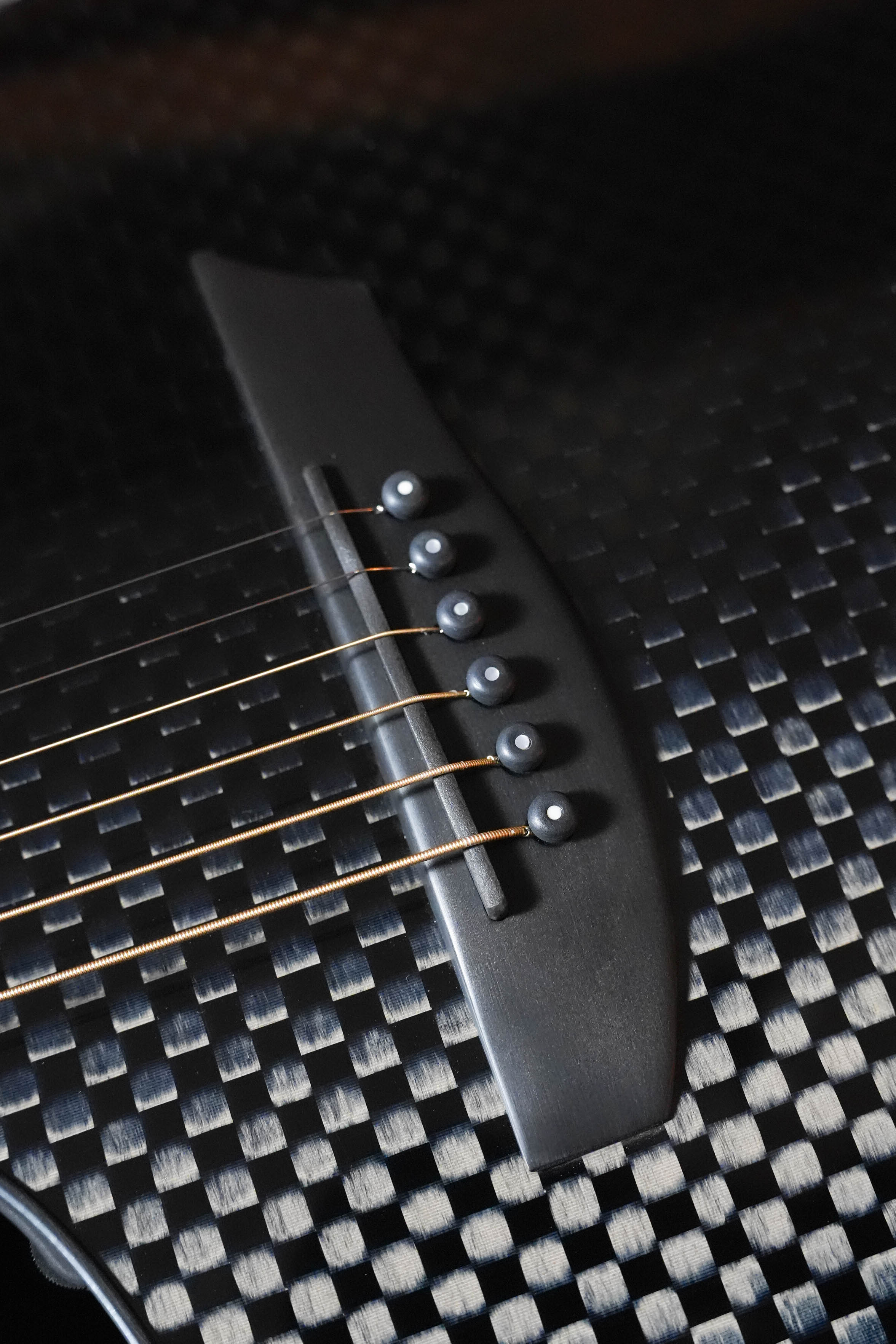 McPherson Carbon Fiber Touring Series Blackout Basketweave Guitar w/L.R. Baggs Element Pickup #0062